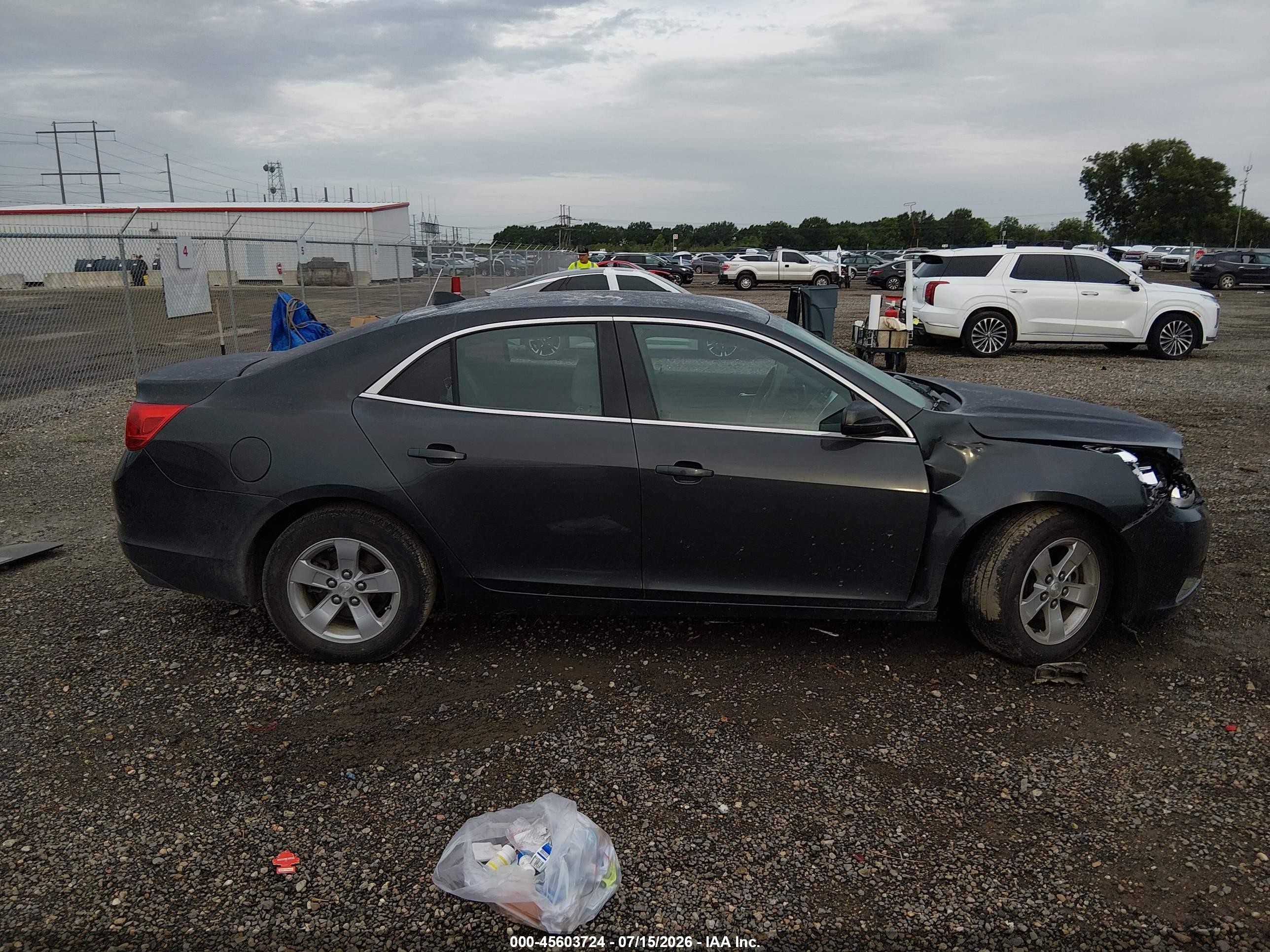 2014 Chevrolet Malibu 1ls Gray vin: 1G11B5SL2EF271724