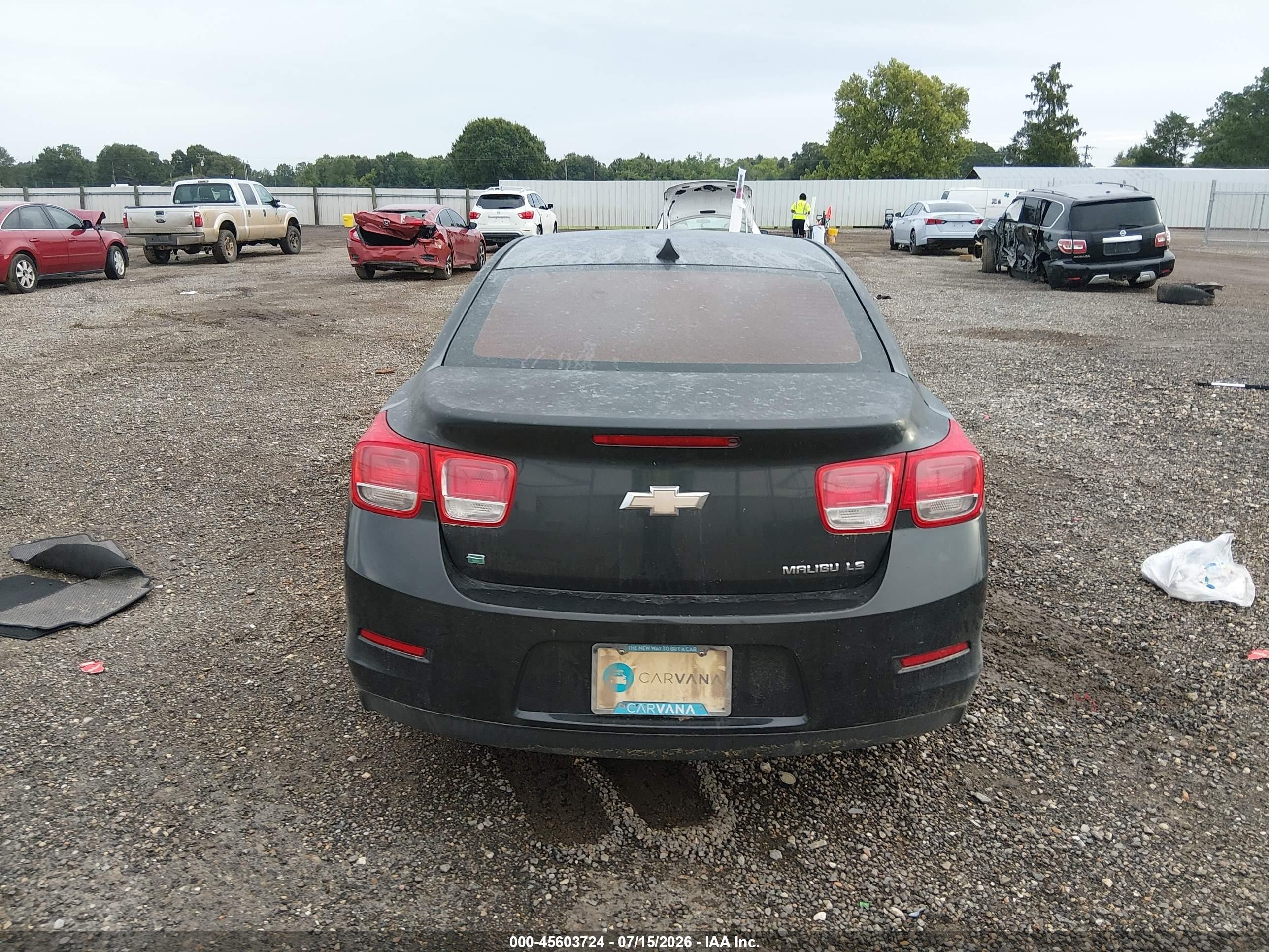 2014 Chevrolet Malibu 1ls Gray vin: 1G11B5SL2EF271724