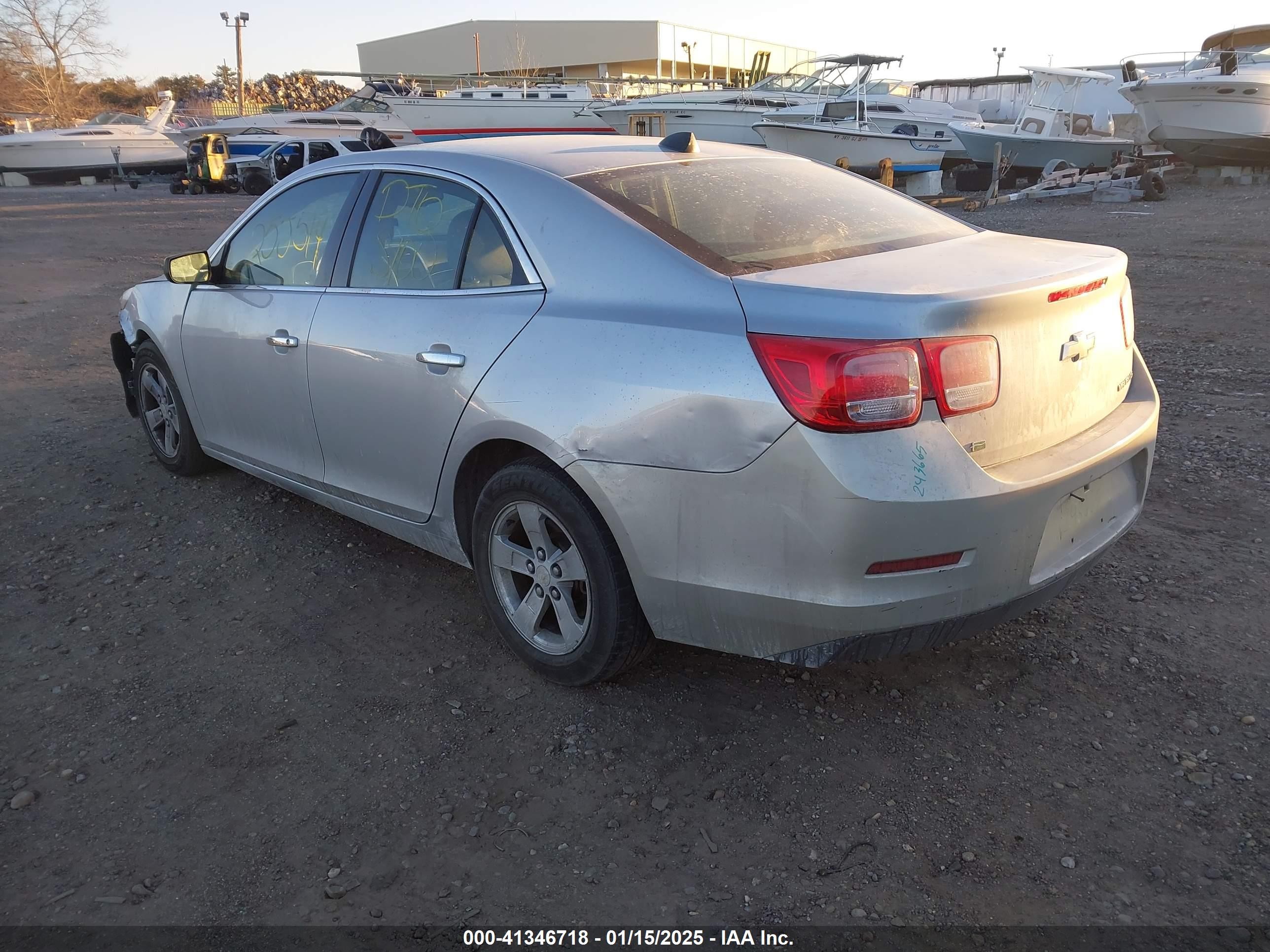 2014 Chevrolet Malibu 1ls Silver vin: 1G11B5SL2EF276051