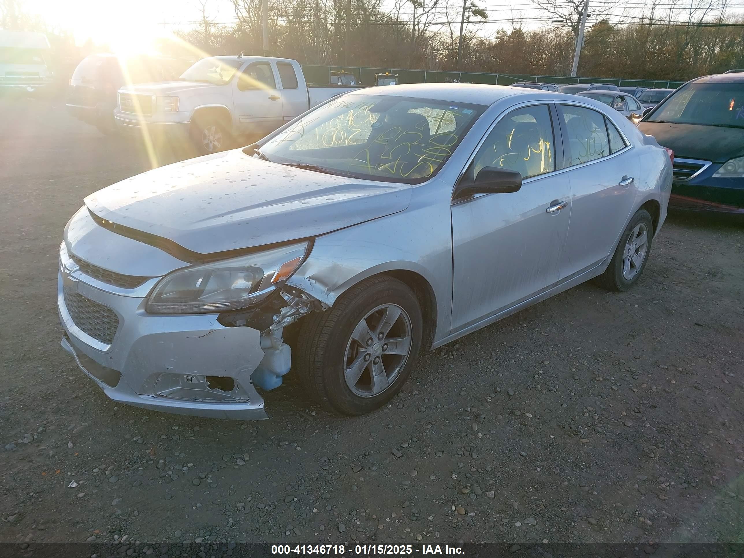 2014 Chevrolet Malibu 1ls Silver vin: 1G11B5SL2EF276051