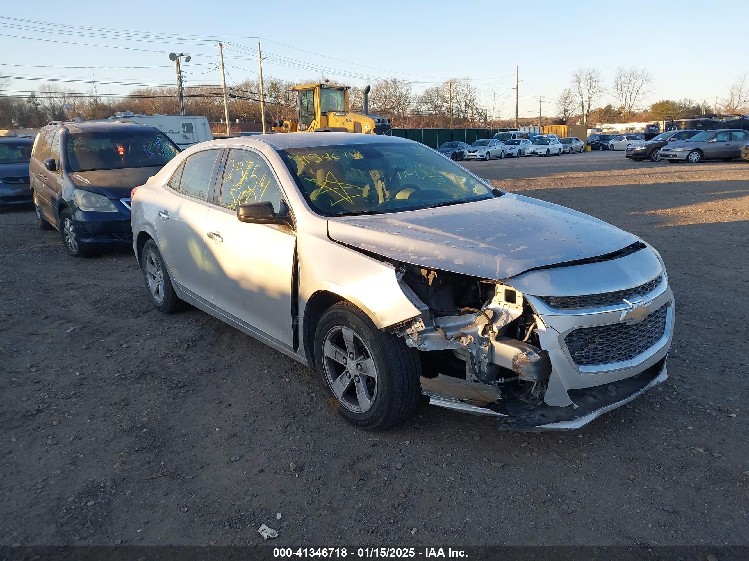 2014 Chevrolet Malibu 1ls Silver vin: 1G11B5SL2EF276051