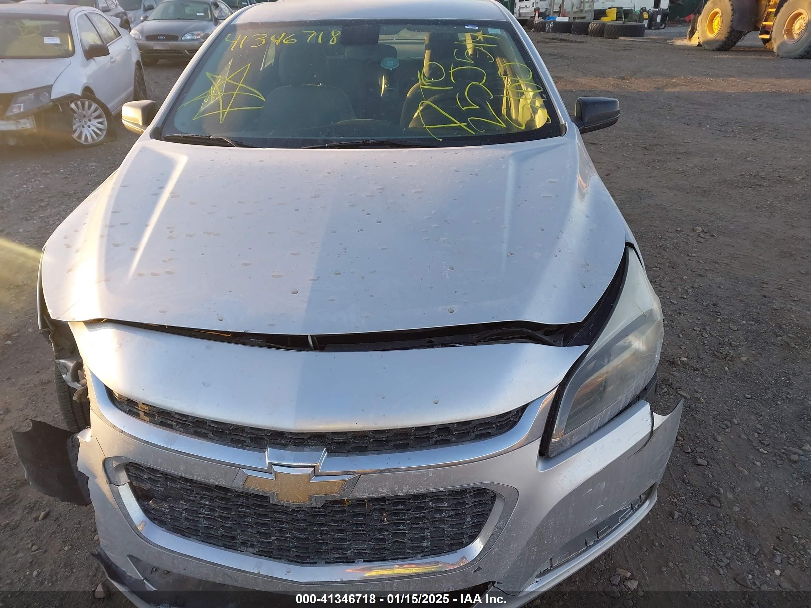 2014 Chevrolet Malibu 1ls Silver vin: 1G11B5SL2EF276051