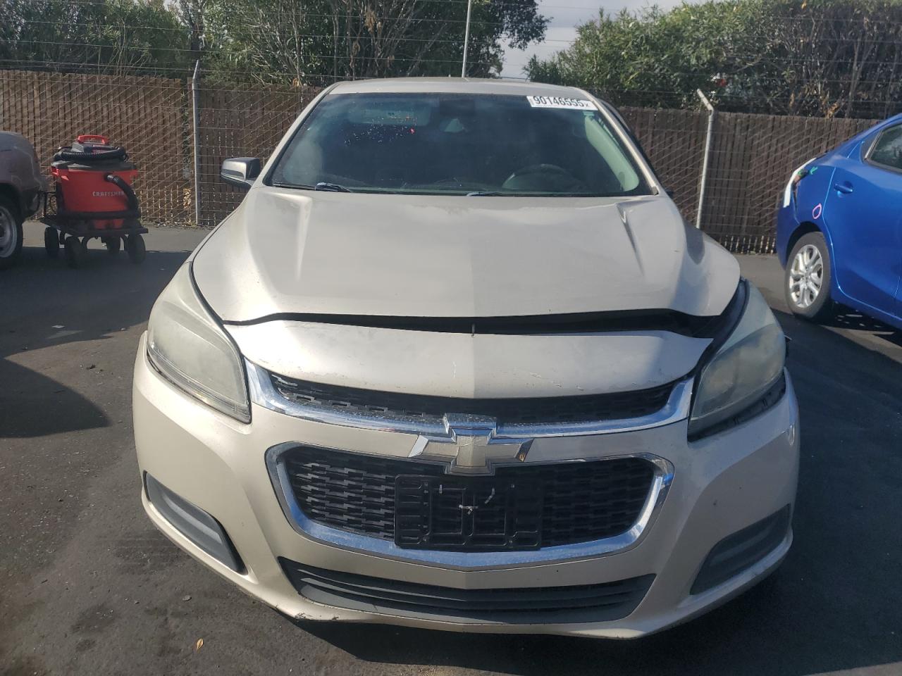 2015 Chevrolet Malibu Ls Silver vin: 1G11B5SL2FF105110