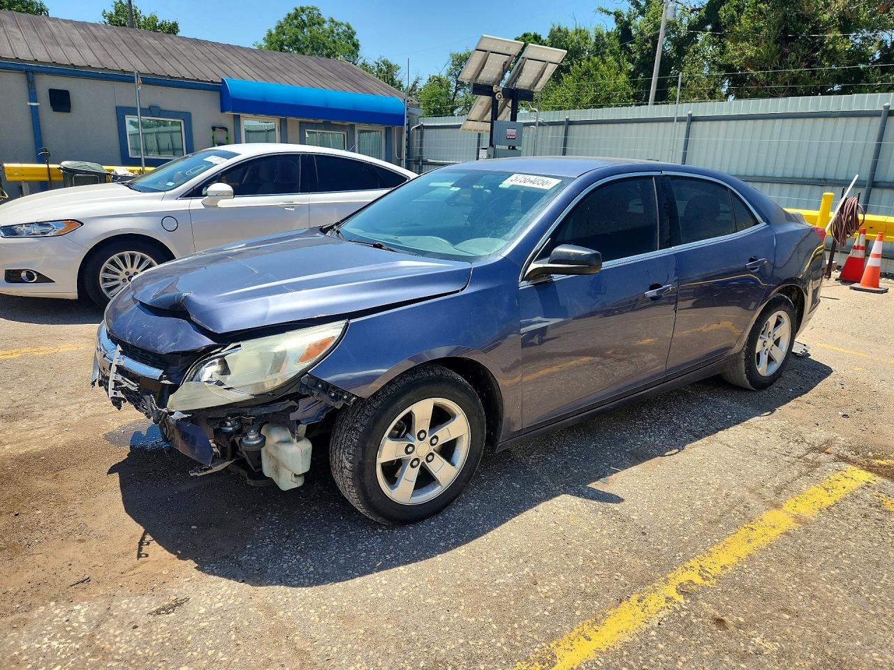 2015 Chevrolet Malibu Ls Blue vin: 1G11B5SL2FF127186