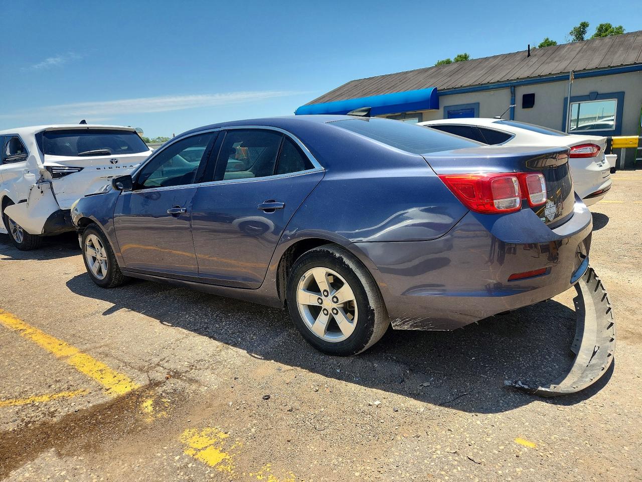 2015 Chevrolet Malibu Ls Blue vin: 1G11B5SL2FF127186