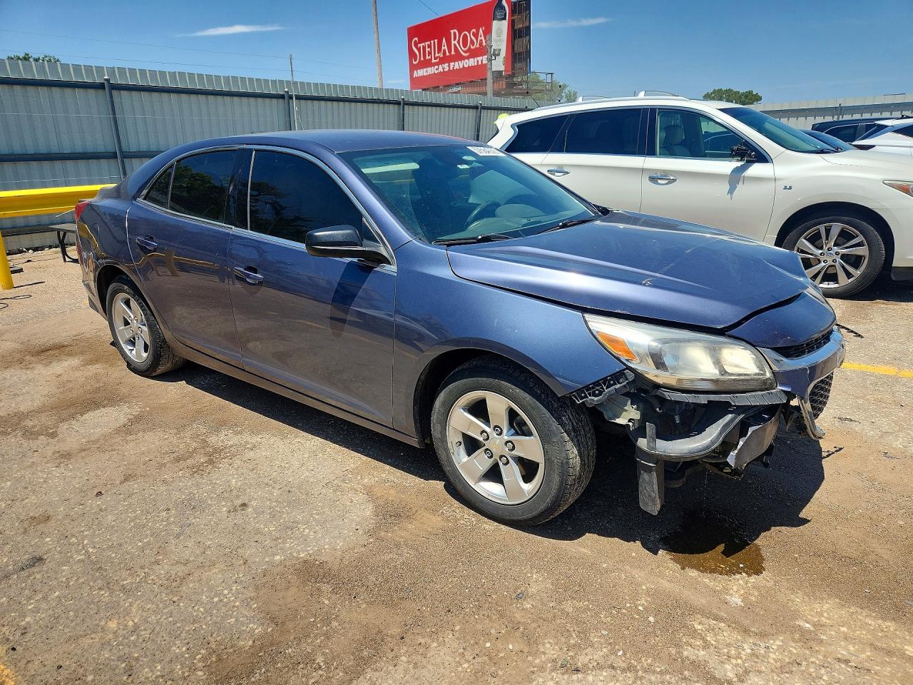 2015 Chevrolet Malibu Ls Blue vin: 1G11B5SL2FF127186