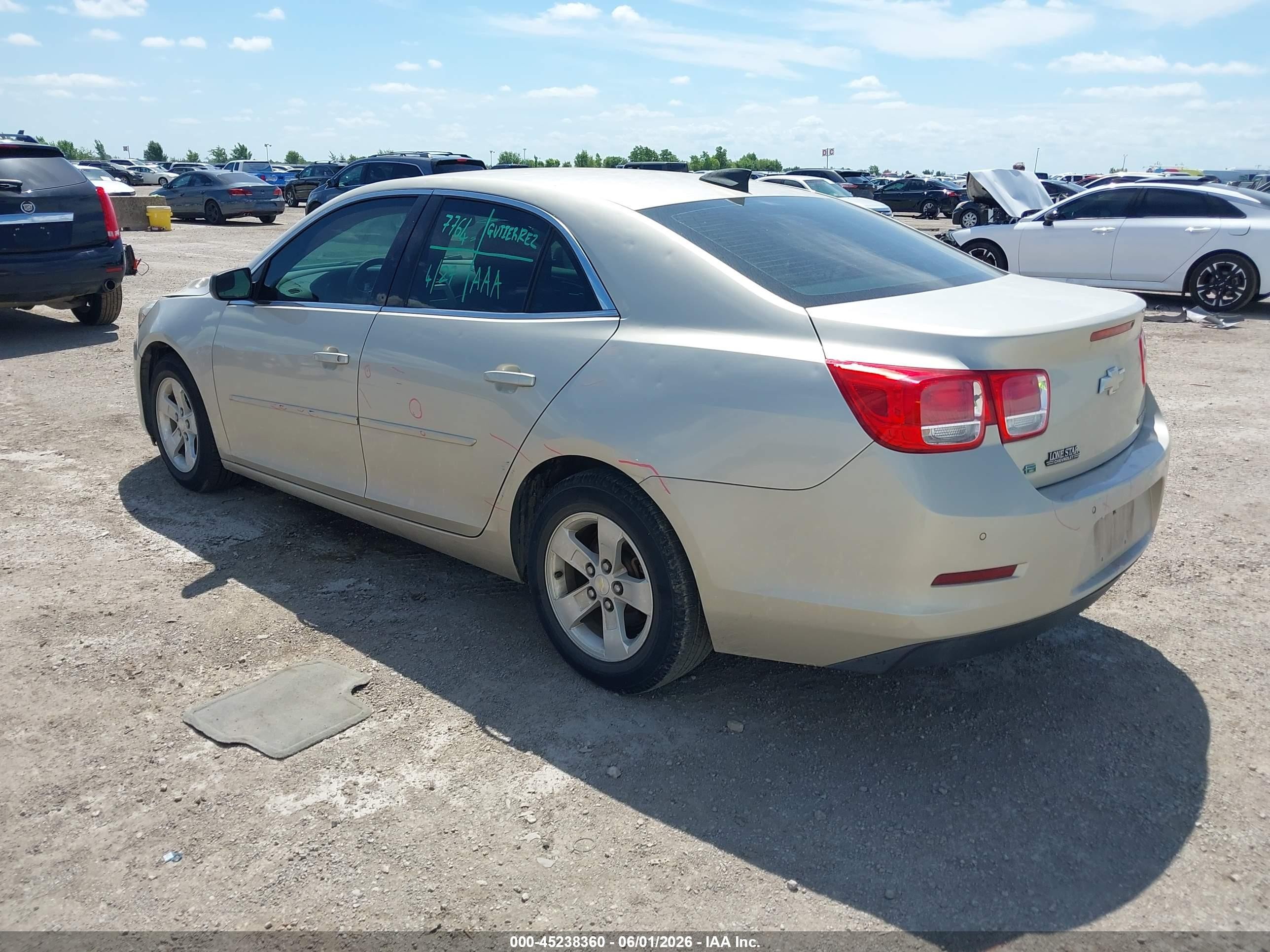2015 Chevrolet Malibu Ls Tan vin: 1G11B5SL2FF181085