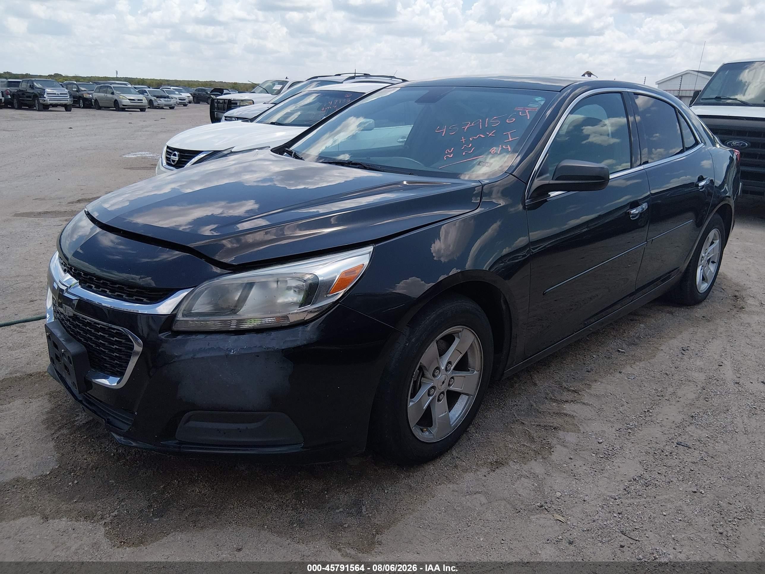 2015 Chevrolet Malibu Ls Gray vin: 1G11B5SL2FF272762