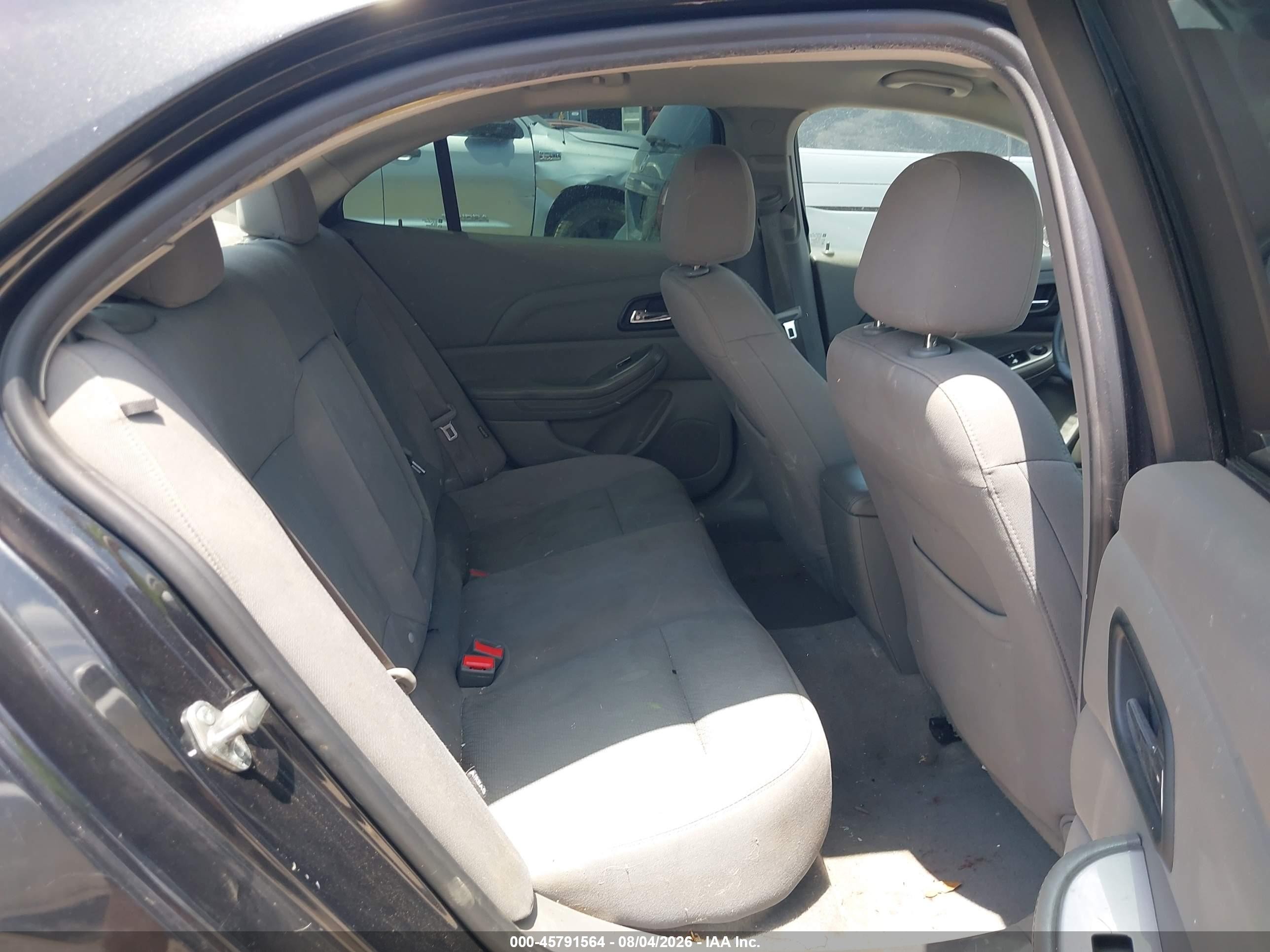 2015 Chevrolet Malibu Ls Gray vin: 1G11B5SL2FF272762