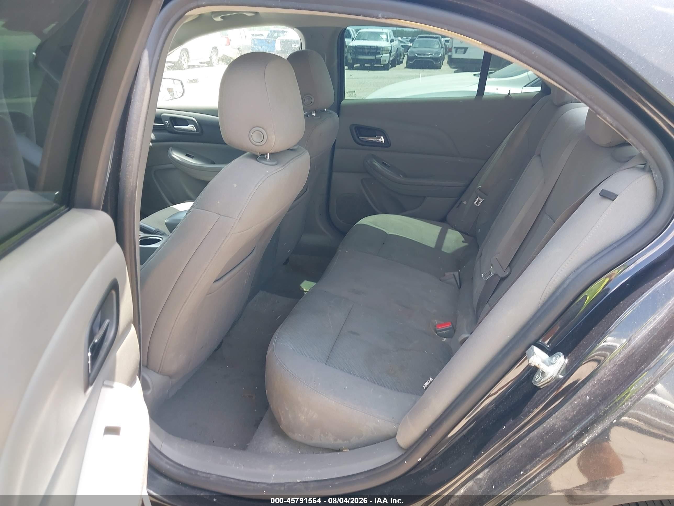 2015 Chevrolet Malibu Ls Gray vin: 1G11B5SL2FF272762
