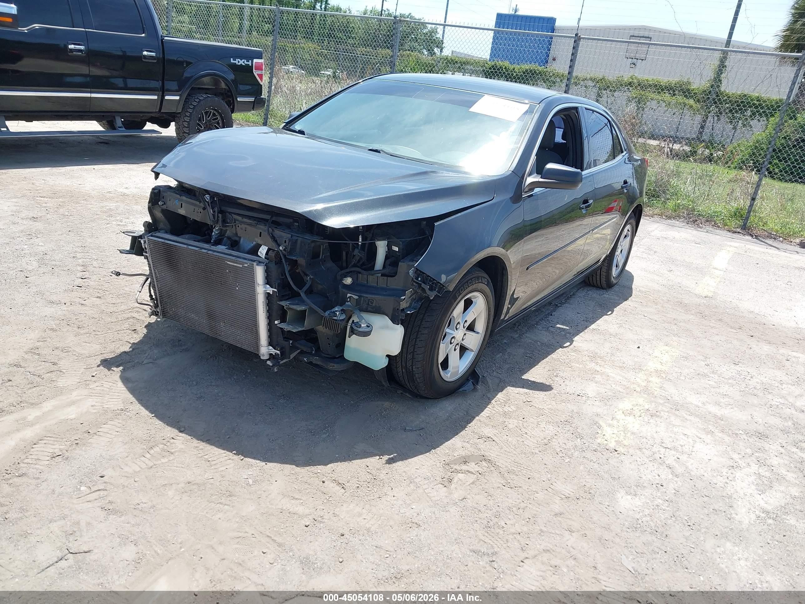2015 Chevrolet Malibu Ls Black vin: 1G11B5SL2FF327677