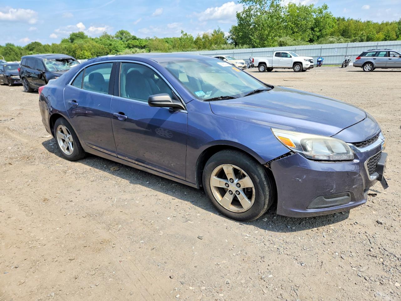 2015 Chevrolet Malibu Ls Blue vin: 1G11B5SL2FF332880