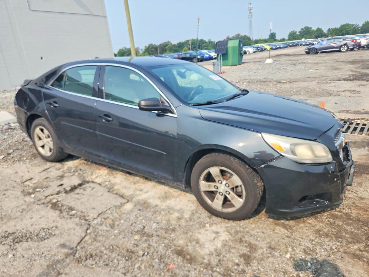 2014 Chevrolet Malibu Ls Black vin: 1G11B5SL3EF116017