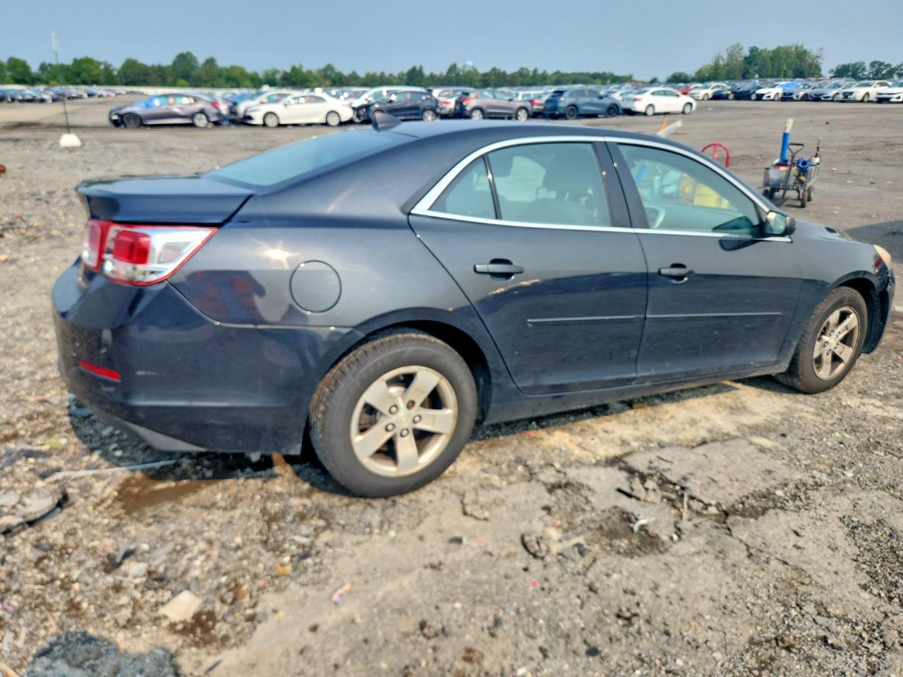 2014 Chevrolet Malibu Ls Black vin: 1G11B5SL3EF116017