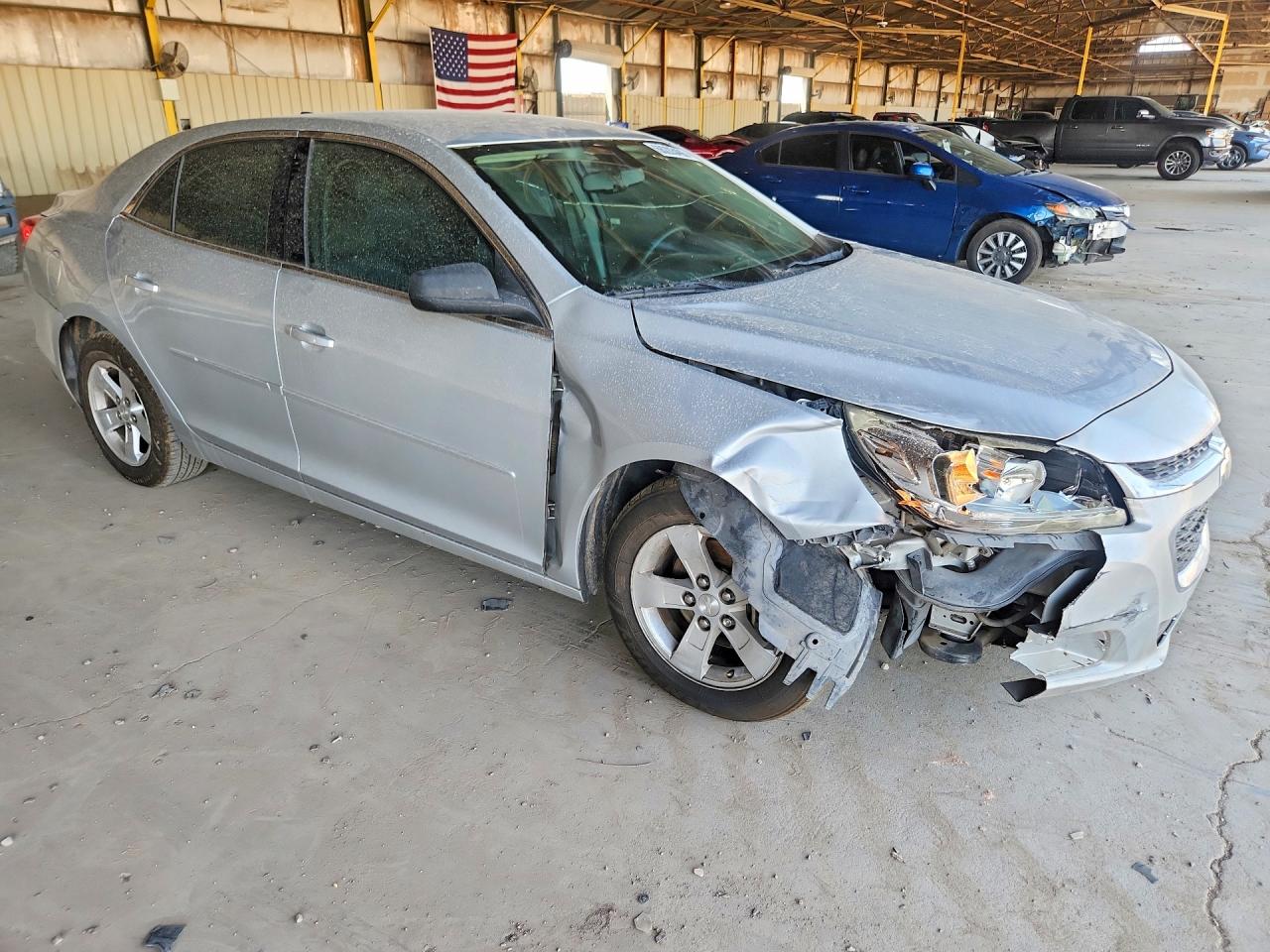 2014 Chevrolet Malibu Ls Silver vin: 1G11B5SL3EF148210