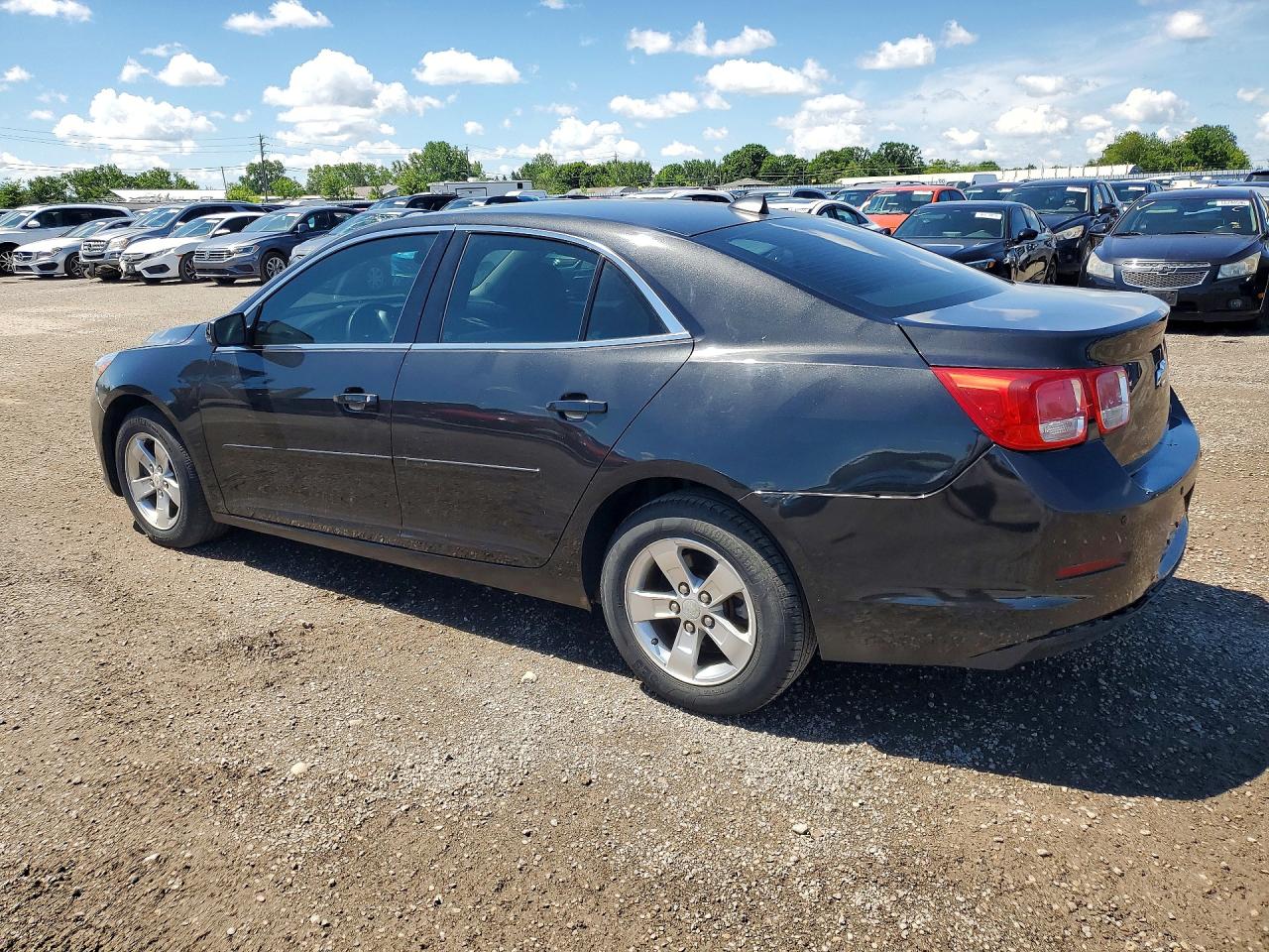 2014 Chevrolet Malibu Ls Black vin: 1G11B5SL3EF153858