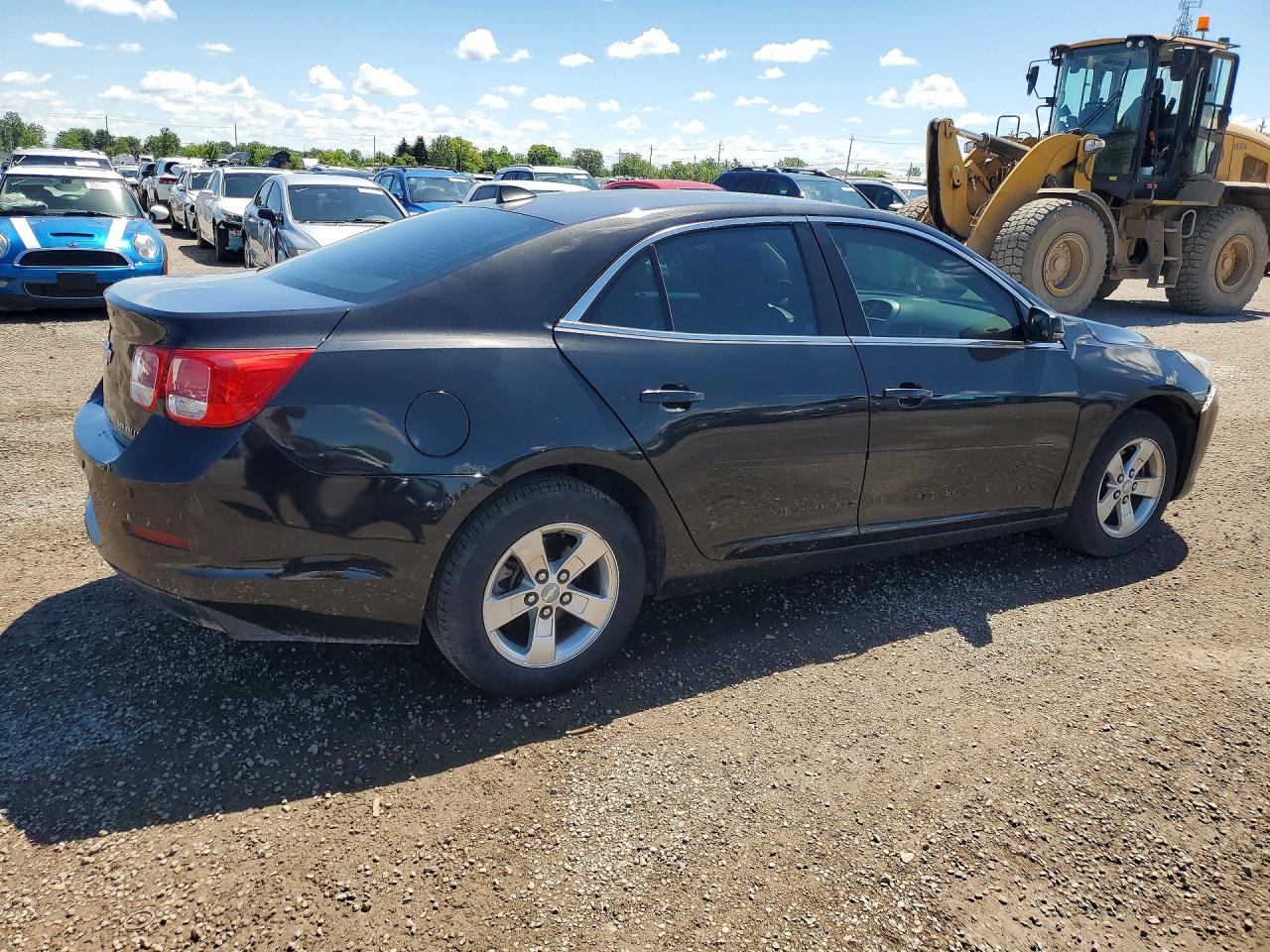 2014 Chevrolet Malibu Ls Black vin: 1G11B5SL3EF153858