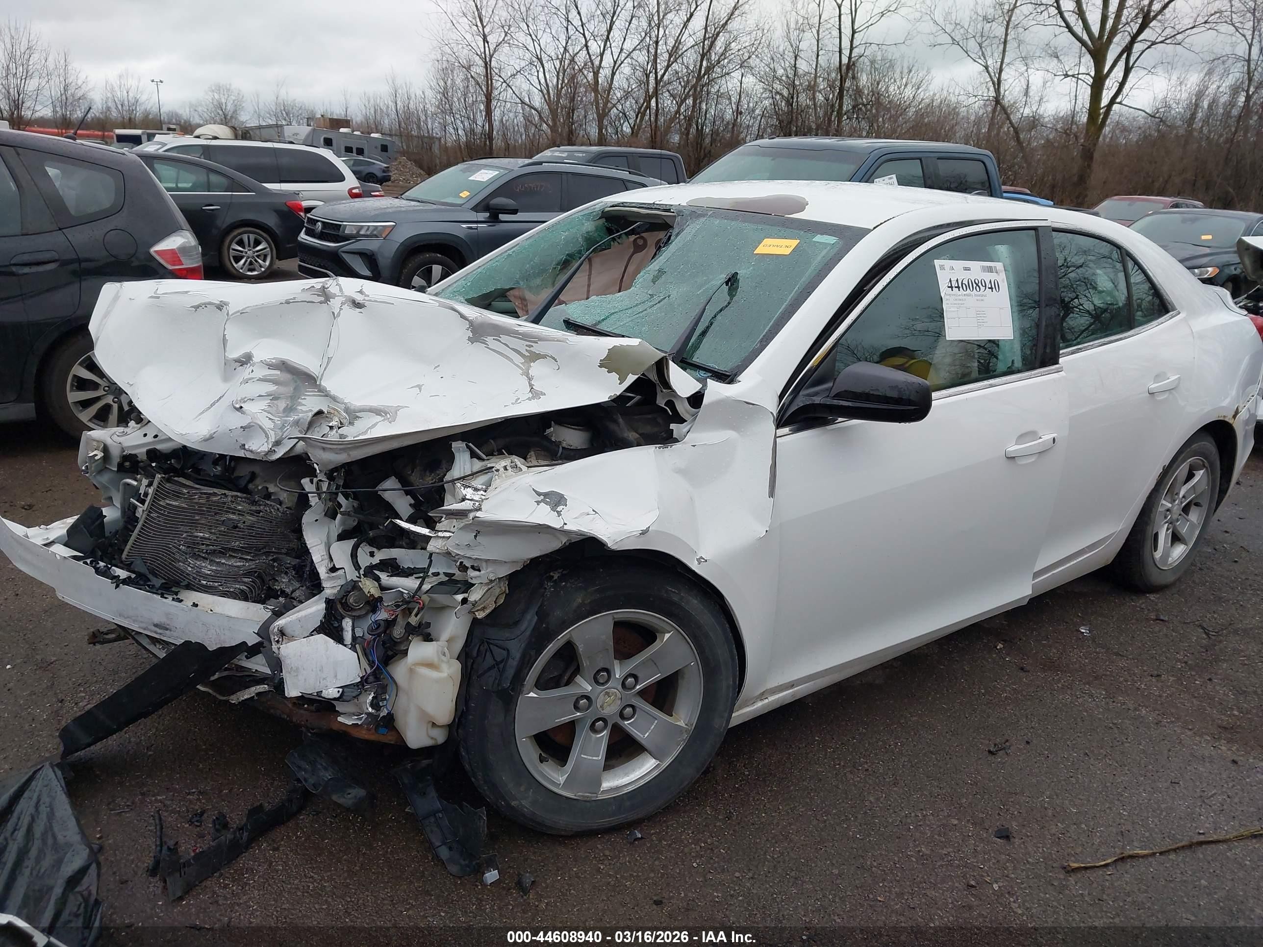 2014 Chevrolet Malibu 1ls White vin: 1G11B5SL3EF160597