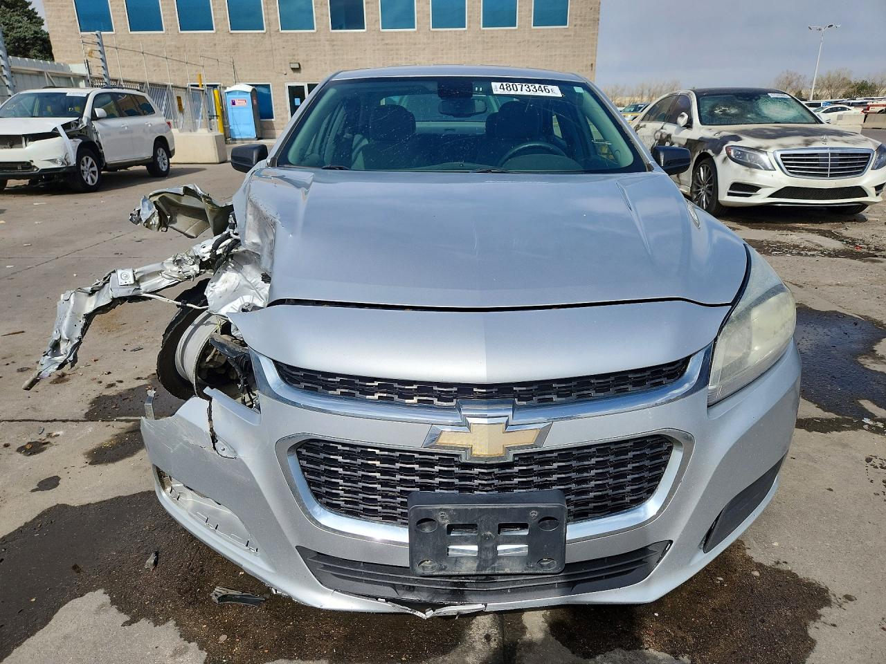 2014 Chevrolet Malibu Ls Silver vin: 1G11B5SL3EF173348