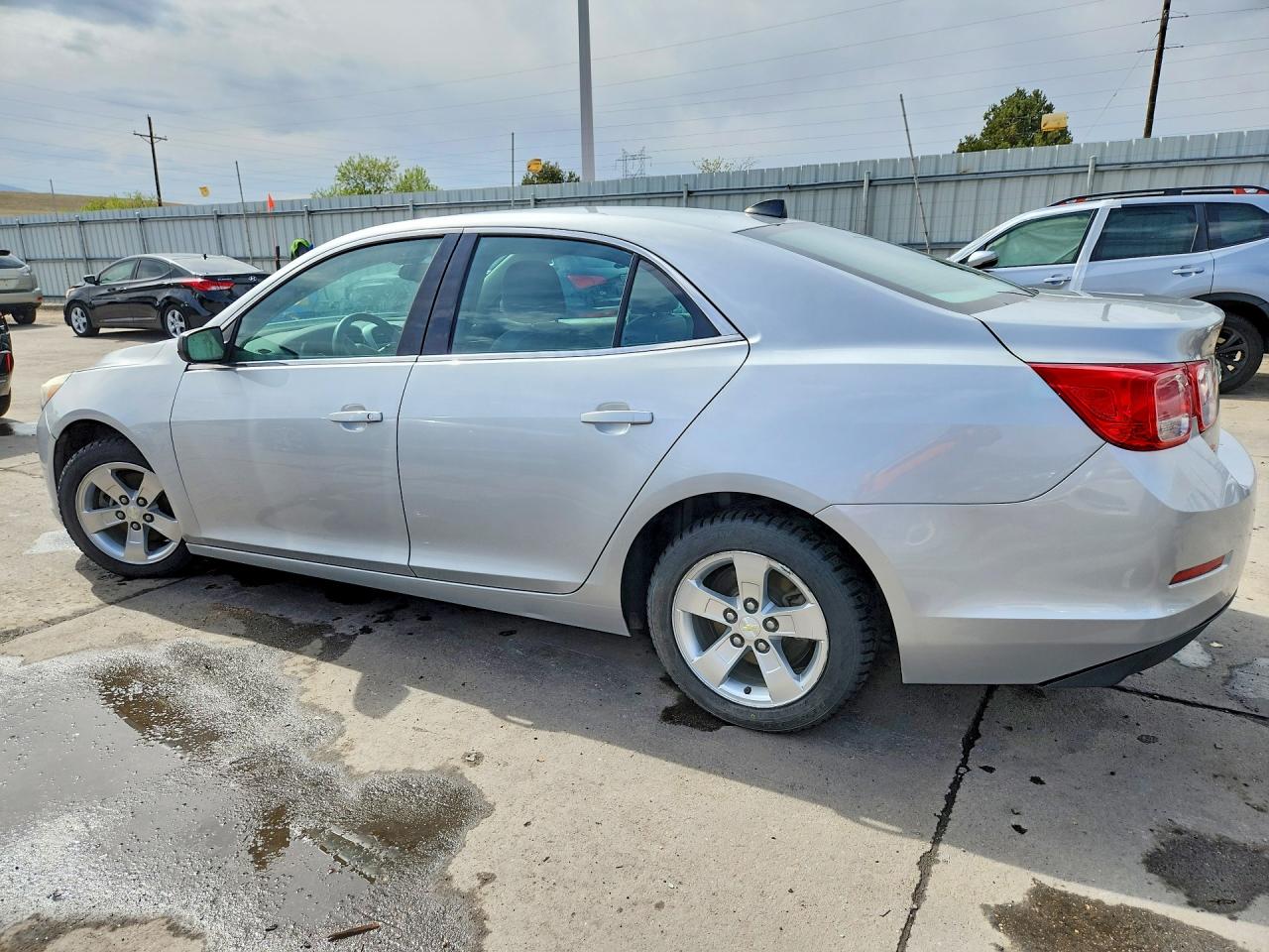 2014 Chevrolet Malibu Ls Silver vin: 1G11B5SL3EF173348