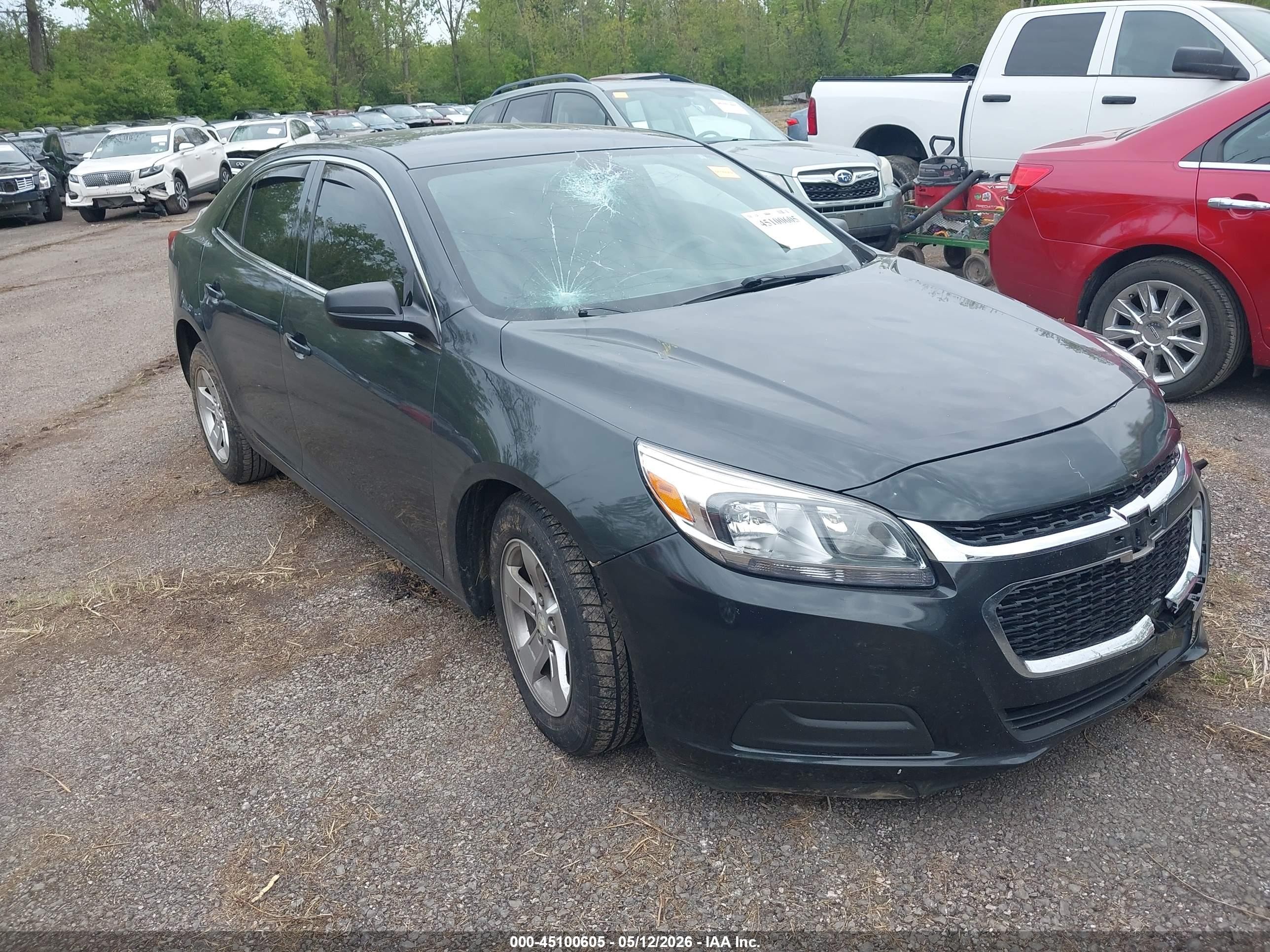2014 Chevrolet Malibu 1ls Gray vin: 1G11B5SL3EF201388