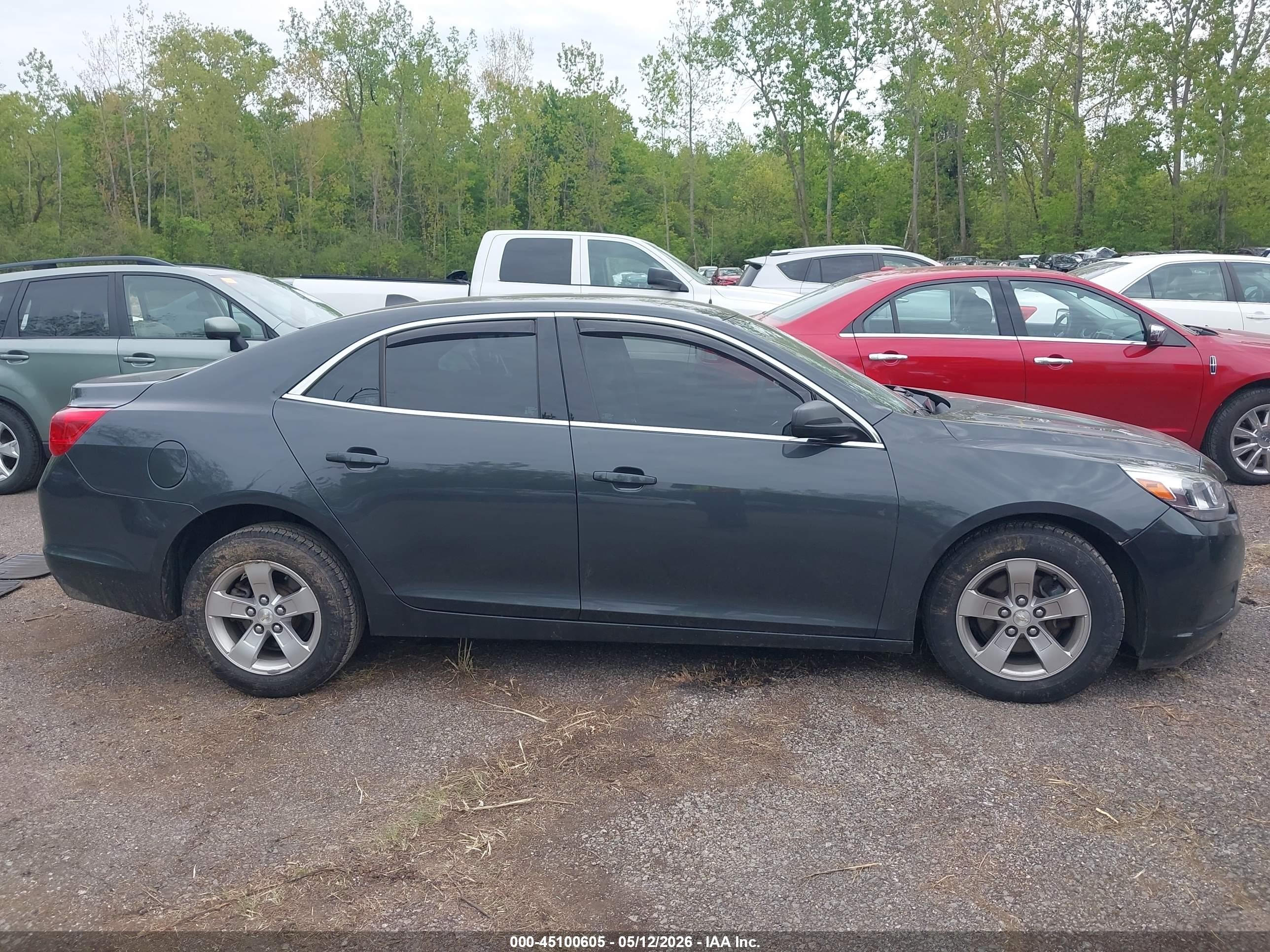 2014 Chevrolet Malibu 1ls Gray vin: 1G11B5SL3EF201388