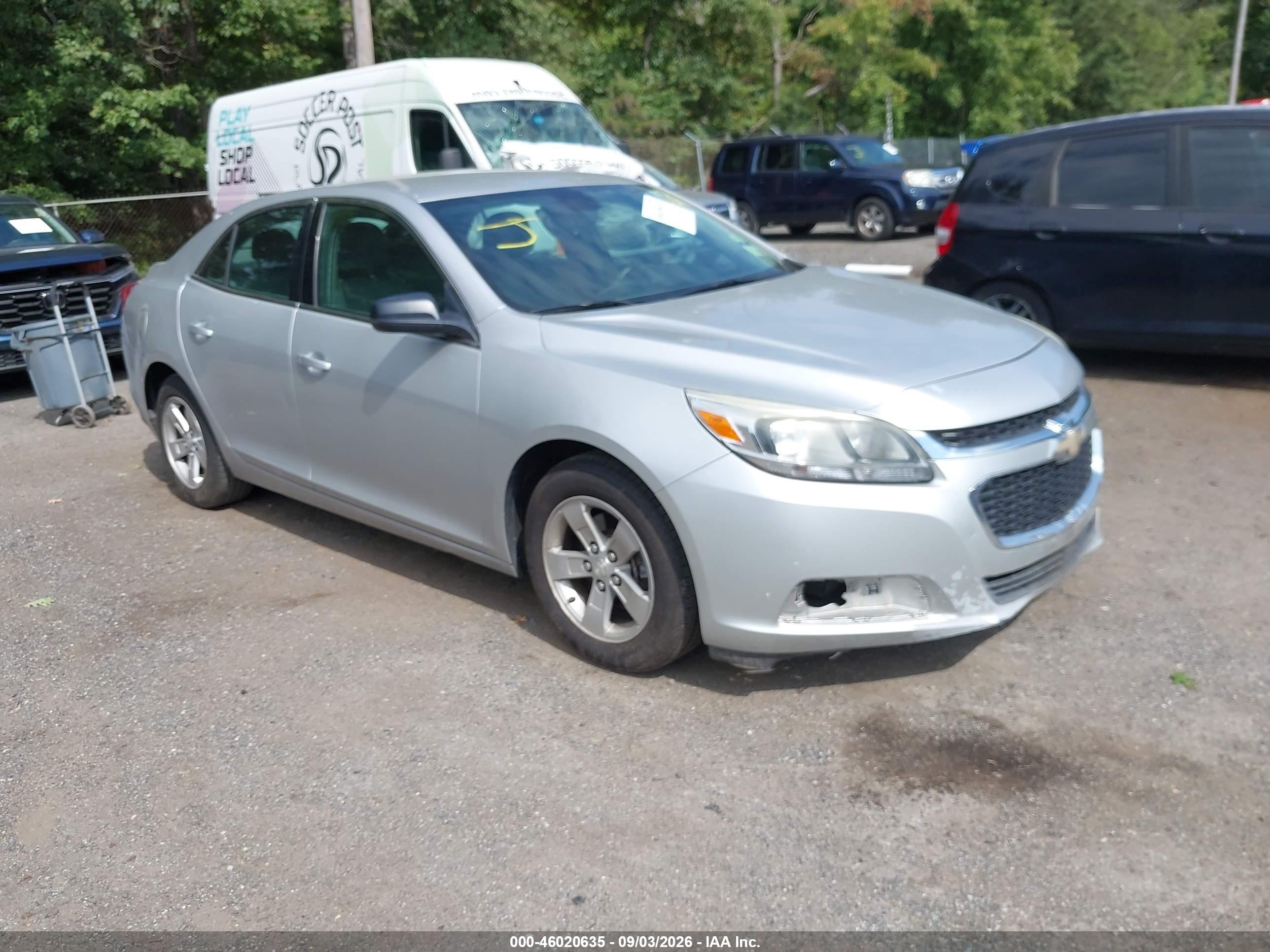 2014 Chevrolet Malibu 1ls Серый vin: 1G11B5SL3EF208230