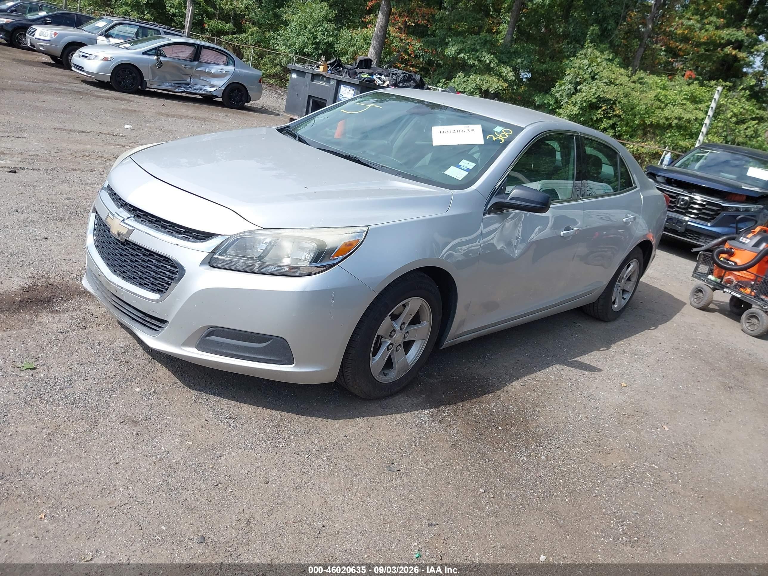 2014 Chevrolet Malibu 1ls Серый vin: 1G11B5SL3EF208230