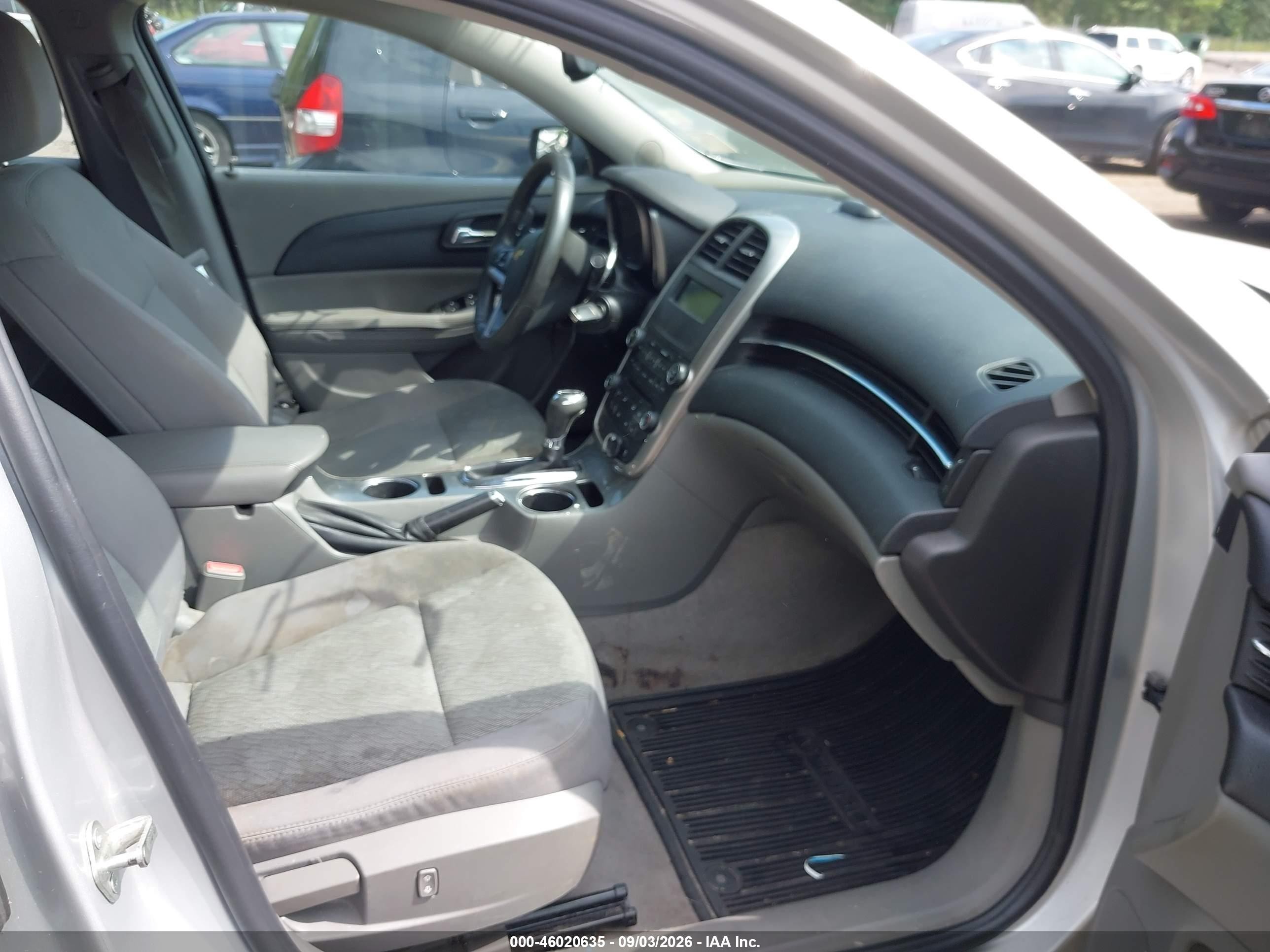 2014 Chevrolet Malibu 1ls Серый vin: 1G11B5SL3EF208230