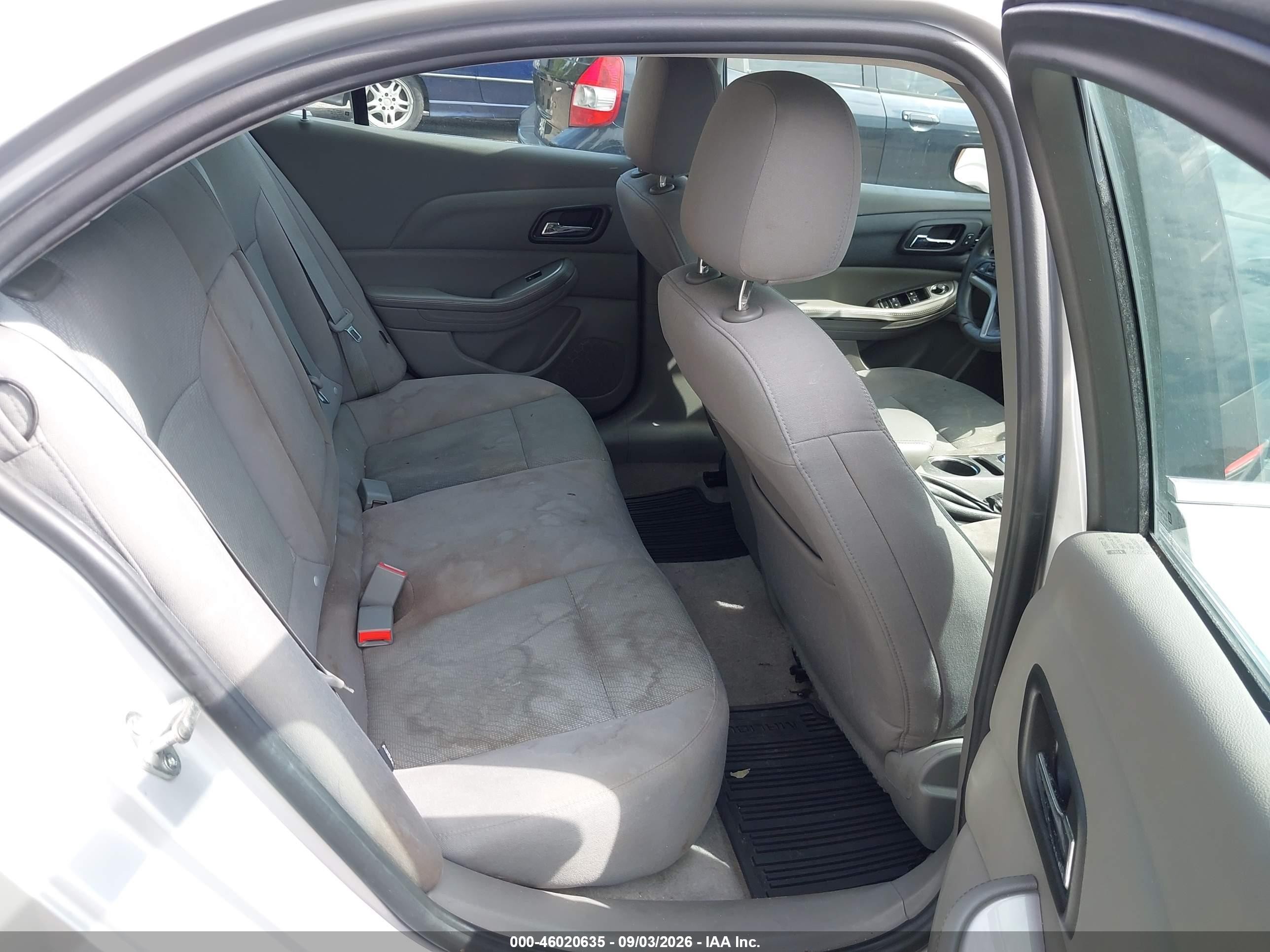 2014 Chevrolet Malibu 1ls Серый vin: 1G11B5SL3EF208230
