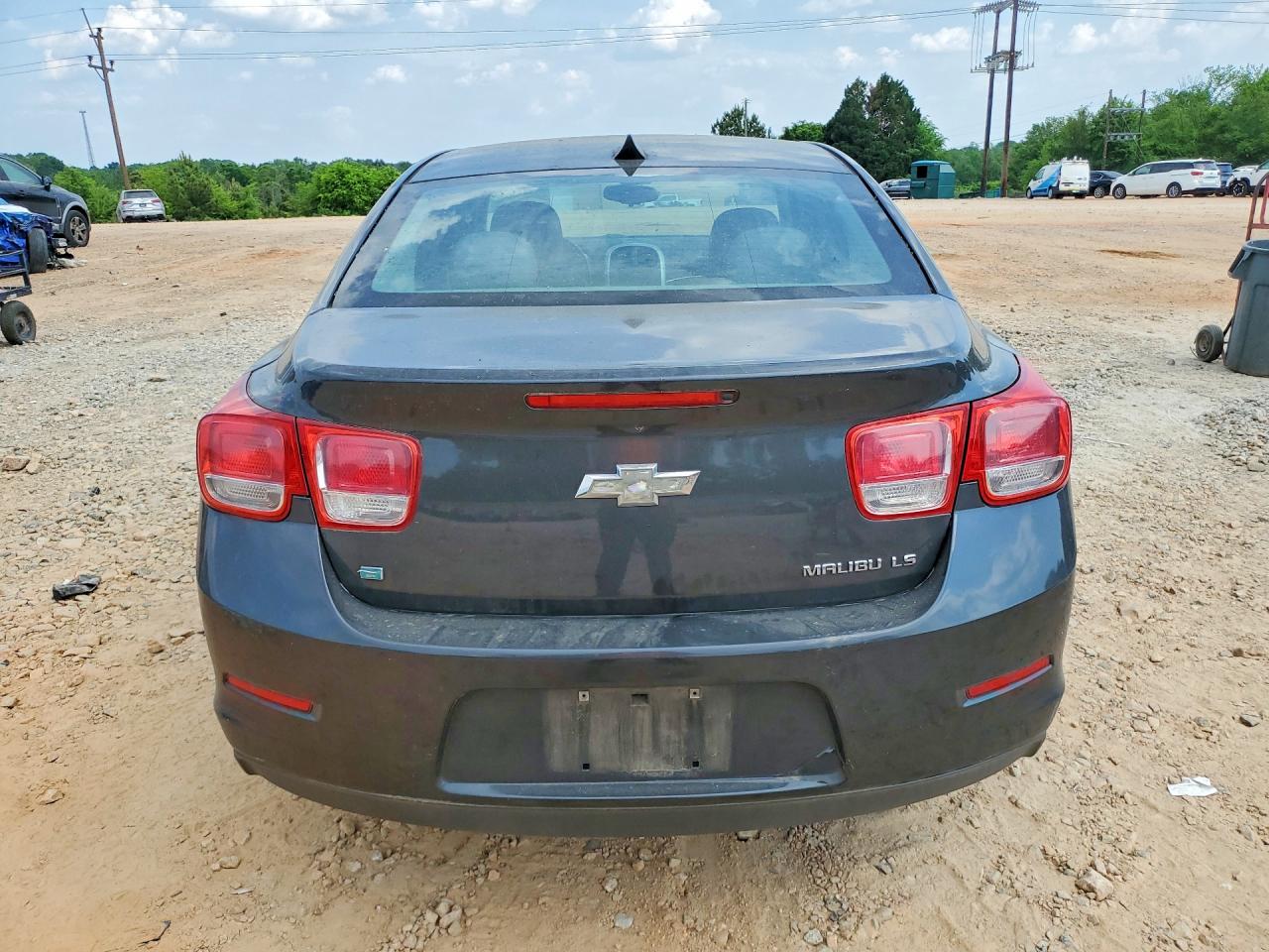2014 Chevrolet Malibu Ls Charcoal vin: 1G11B5SL3EF250249