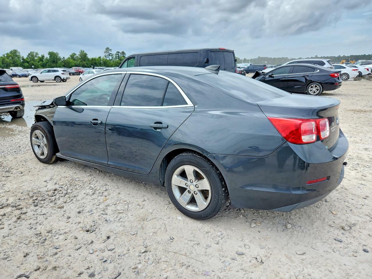 2015 Chevrolet Malibu Ls Gray vin: 1G11B5SL3FF107464