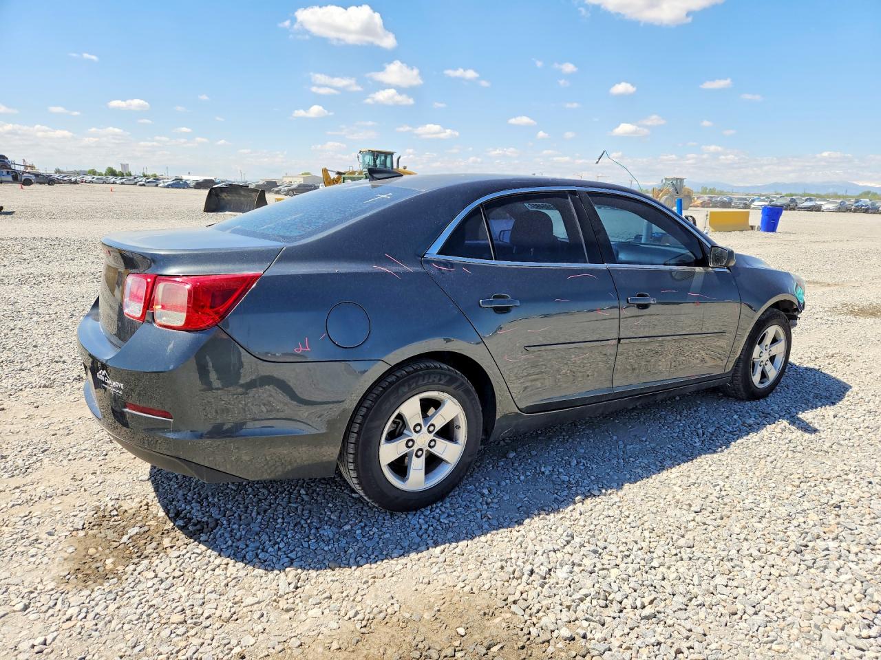 2015 Chevrolet Malibu Ls Gray vin: 1G11B5SL3FF155630
