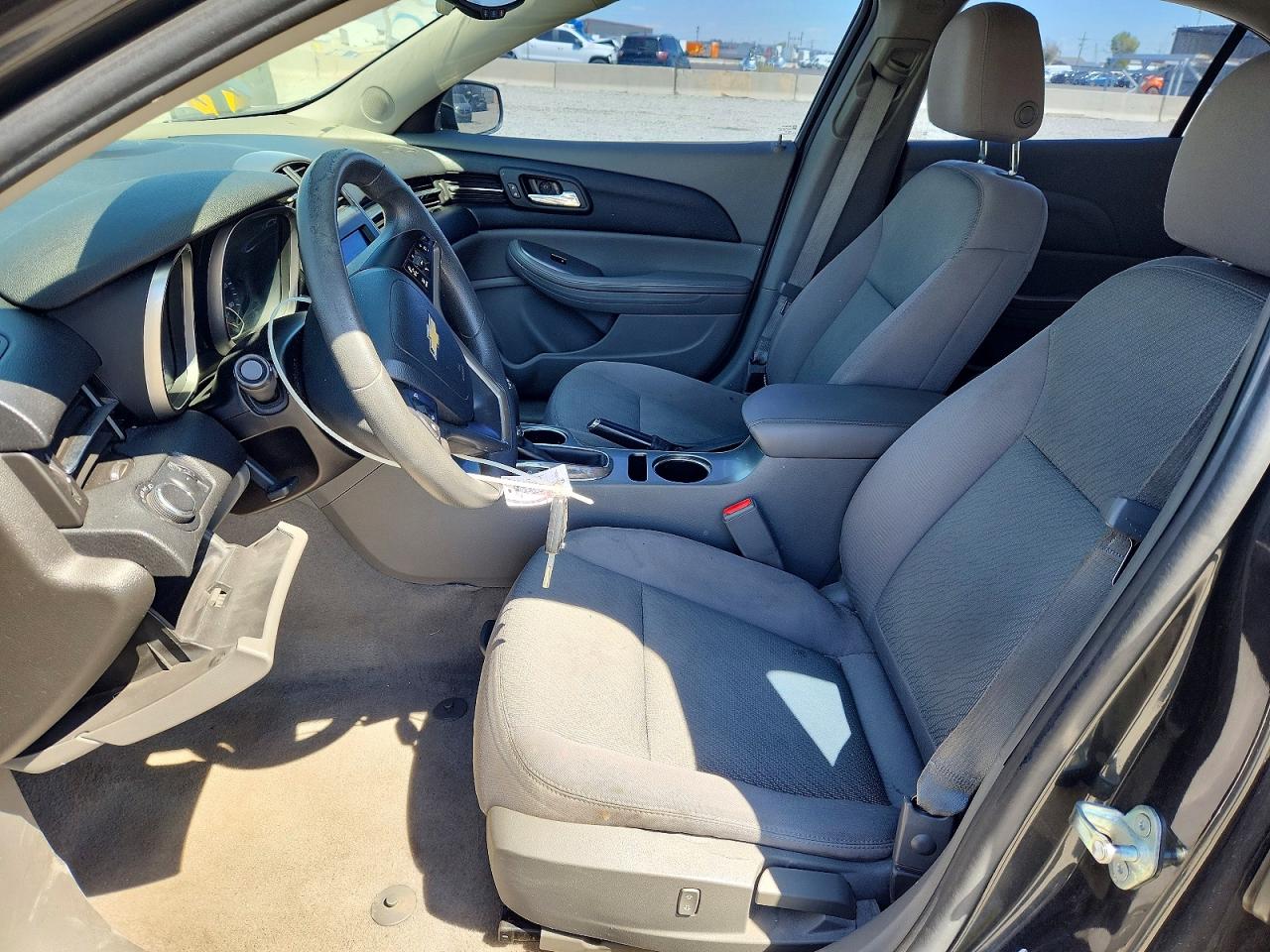 2015 Chevrolet Malibu Ls Gray vin: 1G11B5SL3FF155630