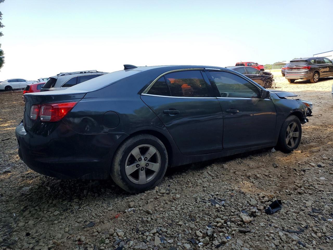 2015 Chevrolet Malibu Ls Gray vin: 1G11B5SL3FF172010