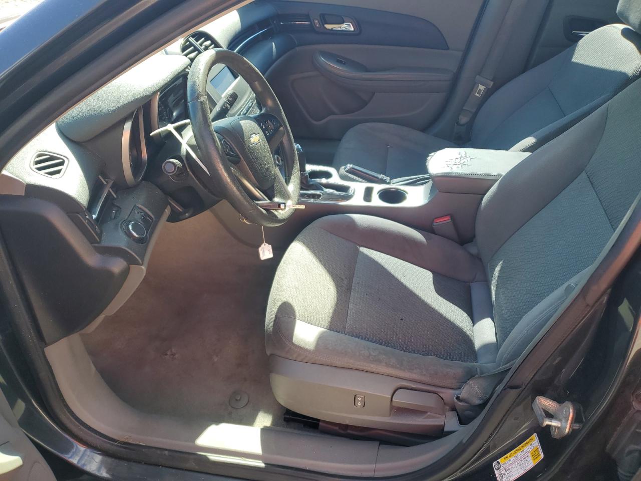 2015 Chevrolet Malibu Ls Charcoal vin: 1G11B5SL3FF192189