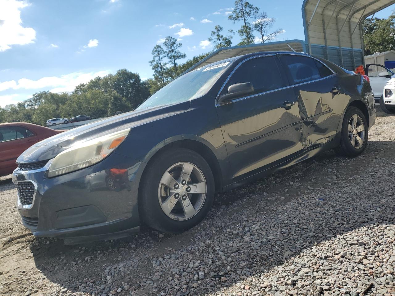 2015 Chevrolet Malibu Ls Charcoal vin: 1G11B5SL3FF192189