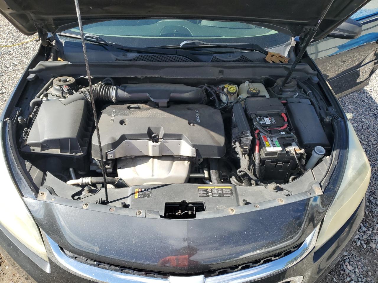 2015 Chevrolet Malibu Ls Charcoal vin: 1G11B5SL3FF192189