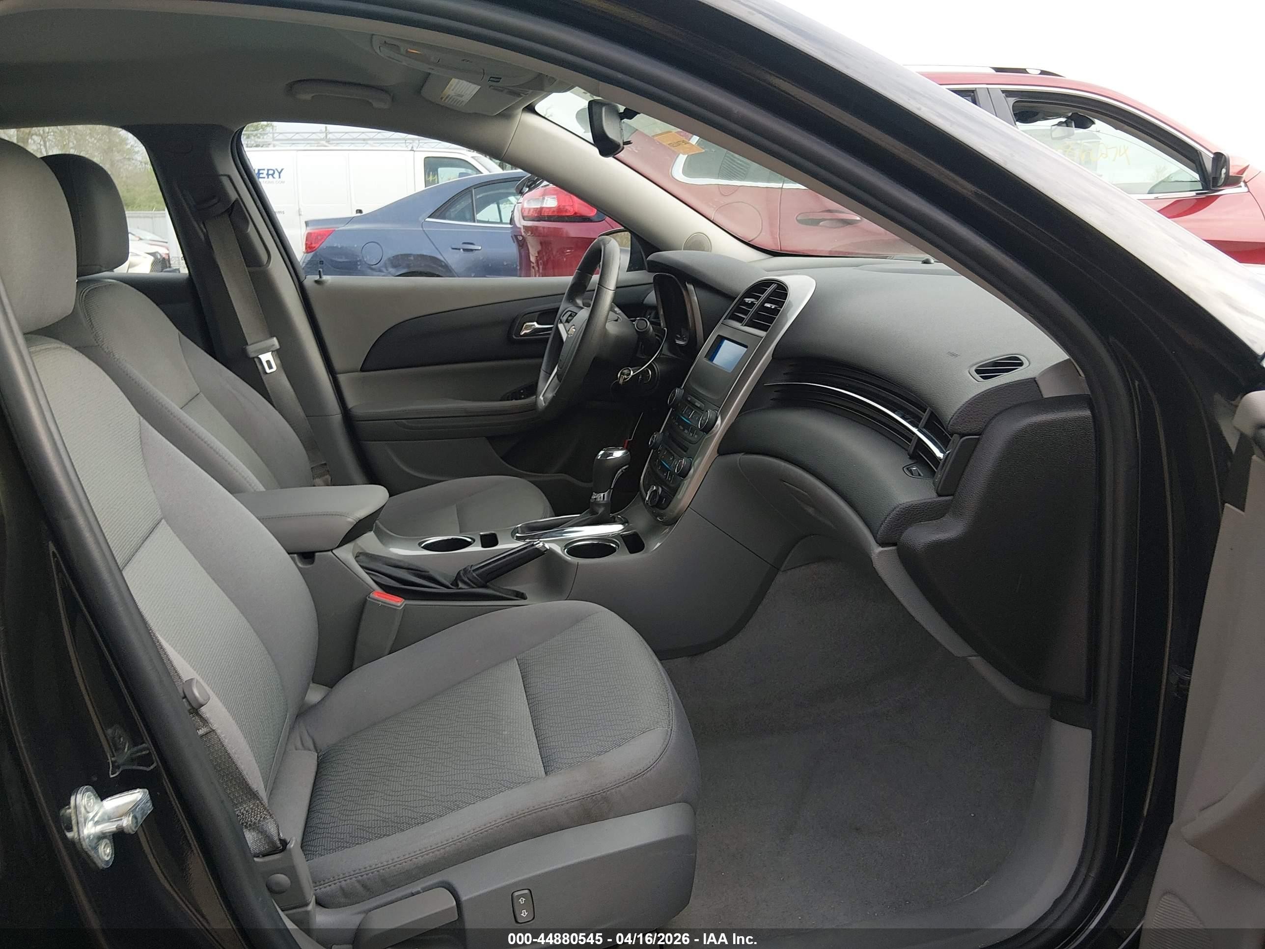 2015 Chevrolet Malibu Ls Black vin: 1G11B5SL3FF198817