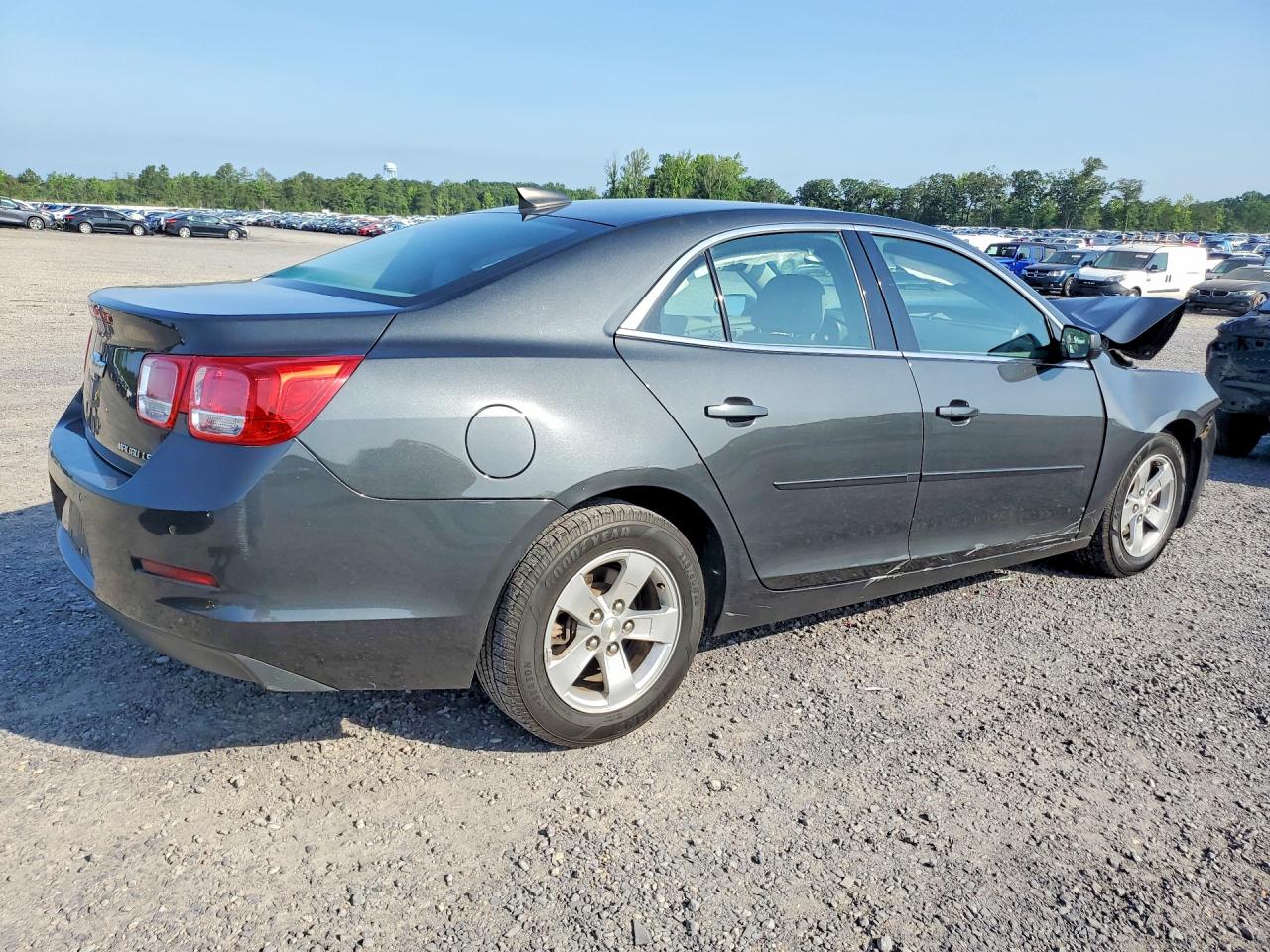 2015 Chevrolet Malibu Ls Gray vin: 1G11B5SL3FF201344