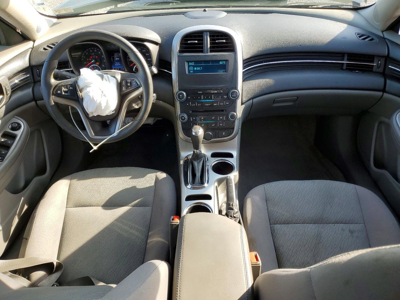 2015 Chevrolet Malibu Ls Gray vin: 1G11B5SL3FF201344