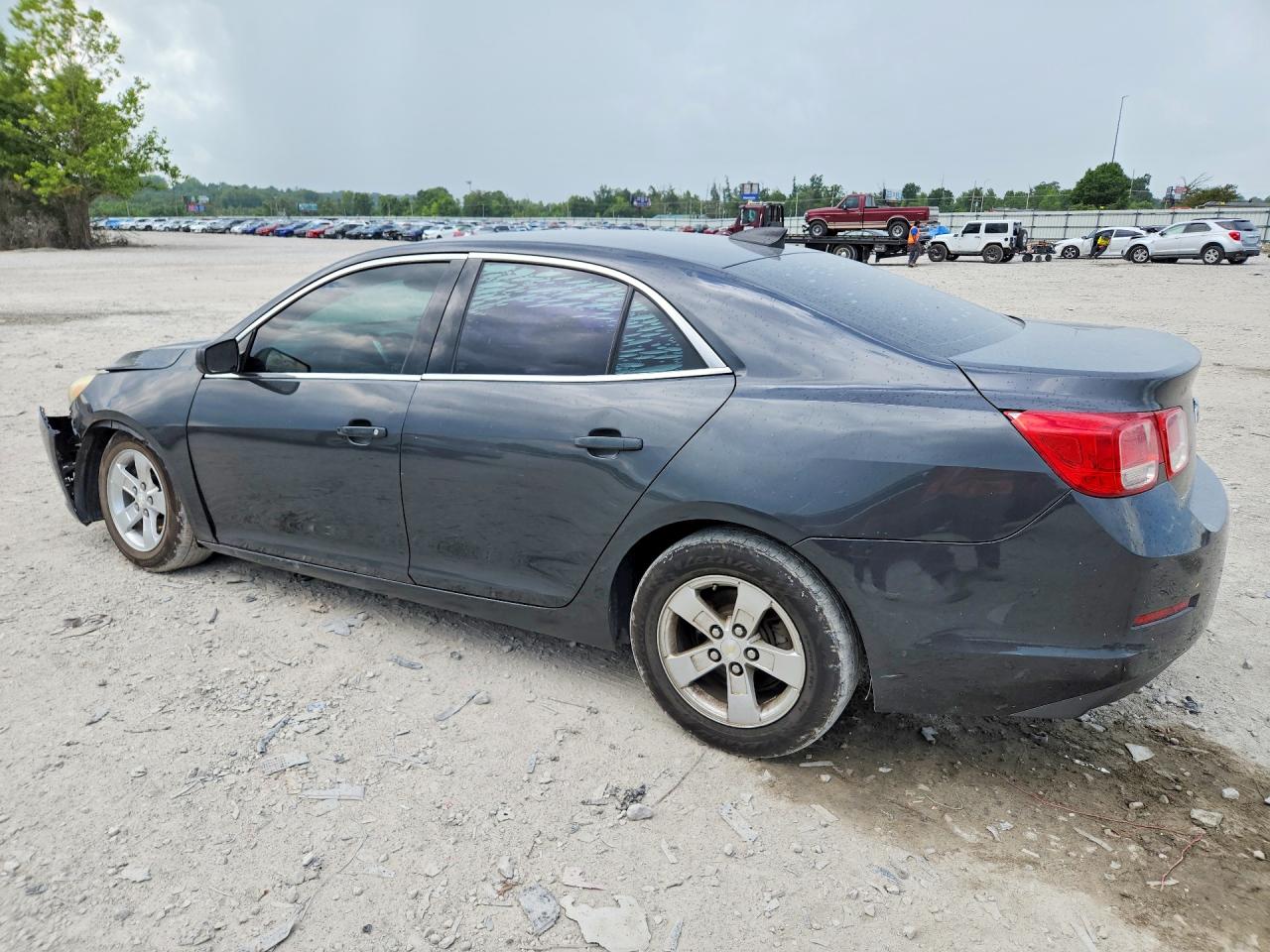 2015 Chevrolet Malibu Ls Gray vin: 1G11B5SL3FF203398