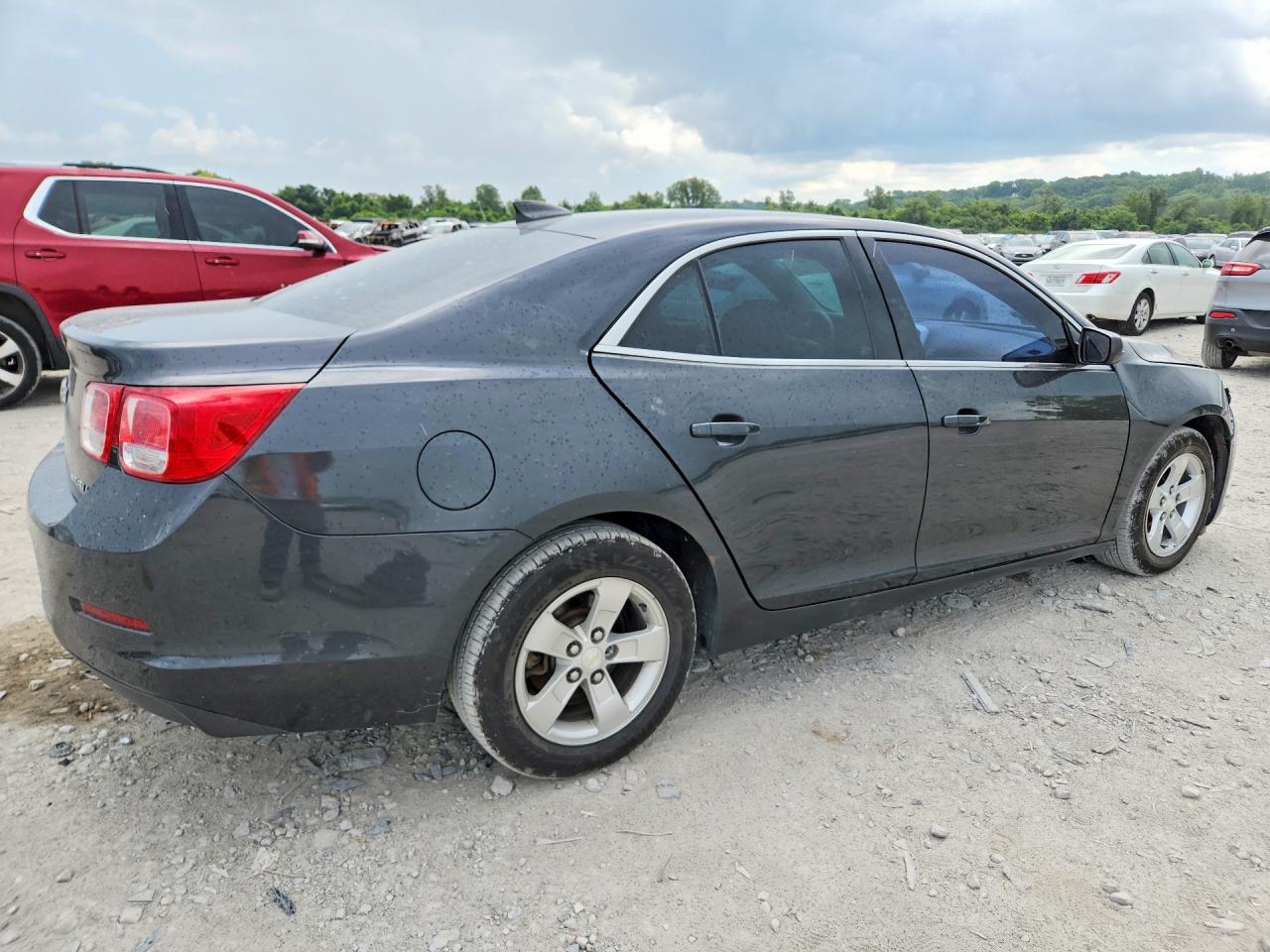 2015 Chevrolet Malibu Ls Gray vin: 1G11B5SL3FF203398