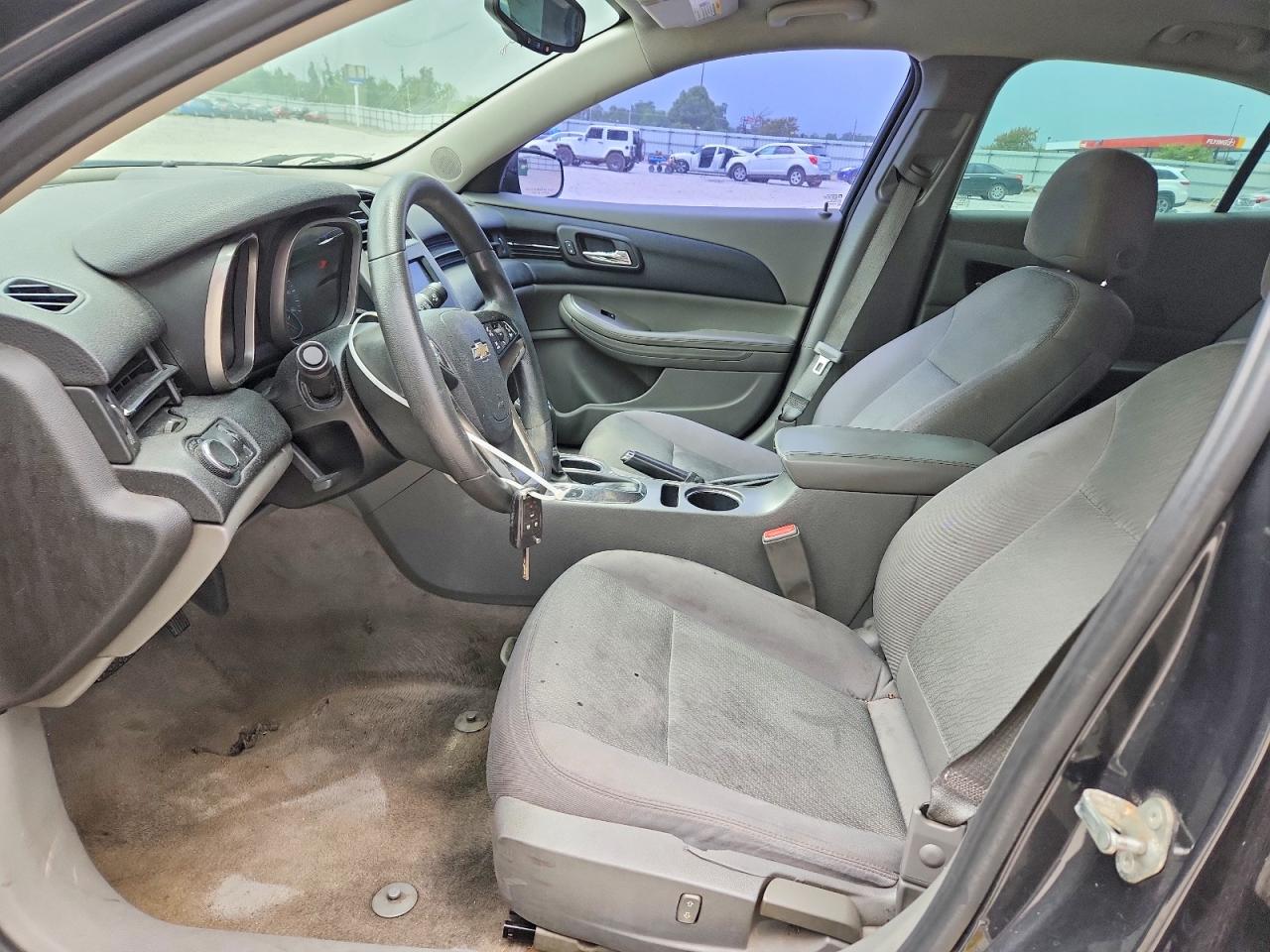 2015 Chevrolet Malibu Ls Gray vin: 1G11B5SL3FF203398