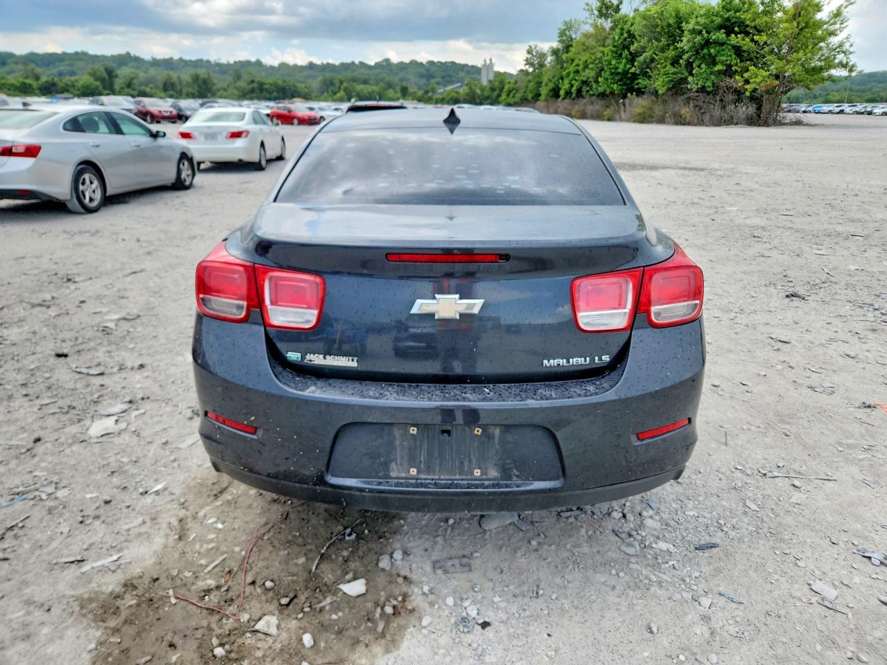 2015 Chevrolet Malibu Ls Gray vin: 1G11B5SL3FF203398