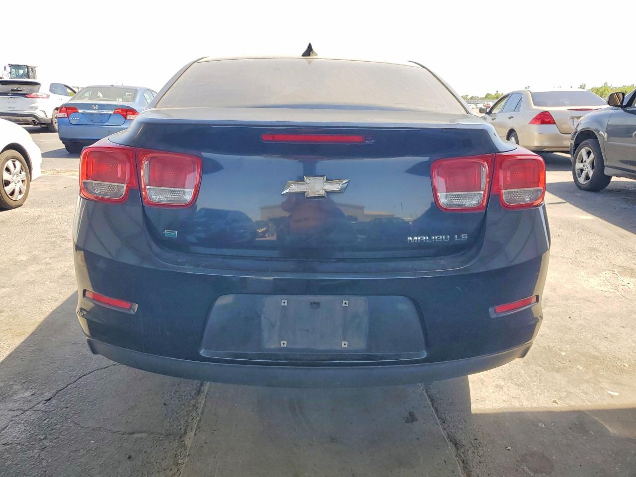 2015 Chevrolet Malibu Ls Charcoal vin: 1G11B5SL3FF220718