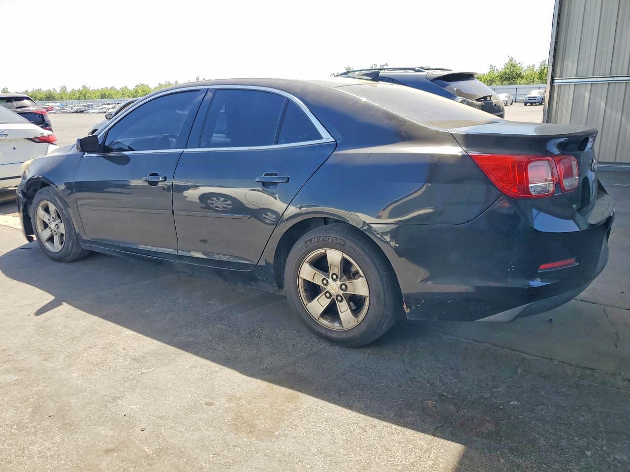 2015 Chevrolet Malibu Ls Charcoal vin: 1G11B5SL3FF220718