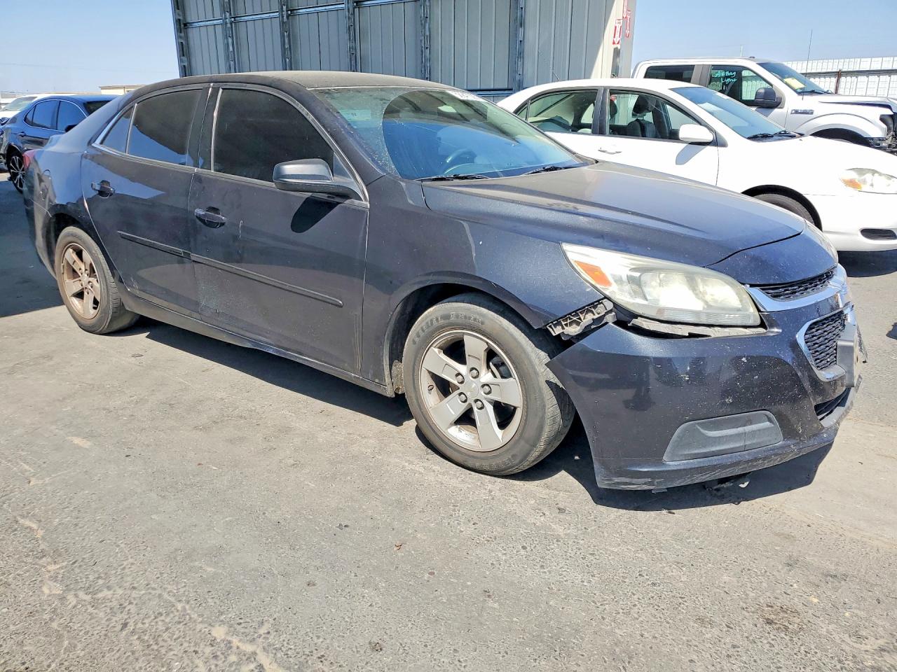 2015 Chevrolet Malibu Ls Charcoal vin: 1G11B5SL3FF220718
