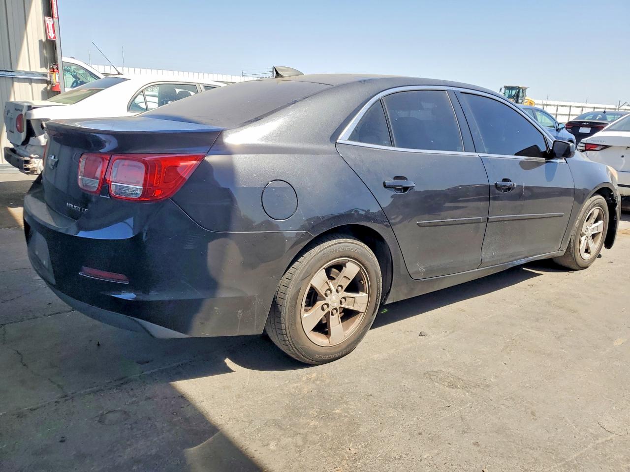 2015 Chevrolet Malibu Ls Charcoal vin: 1G11B5SL3FF220718