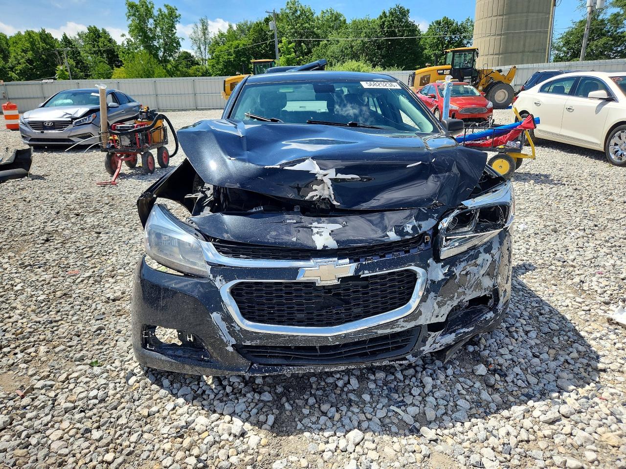 2014 Chevrolet Malibu Ls Black vin: 1G11B5SL4EF109478